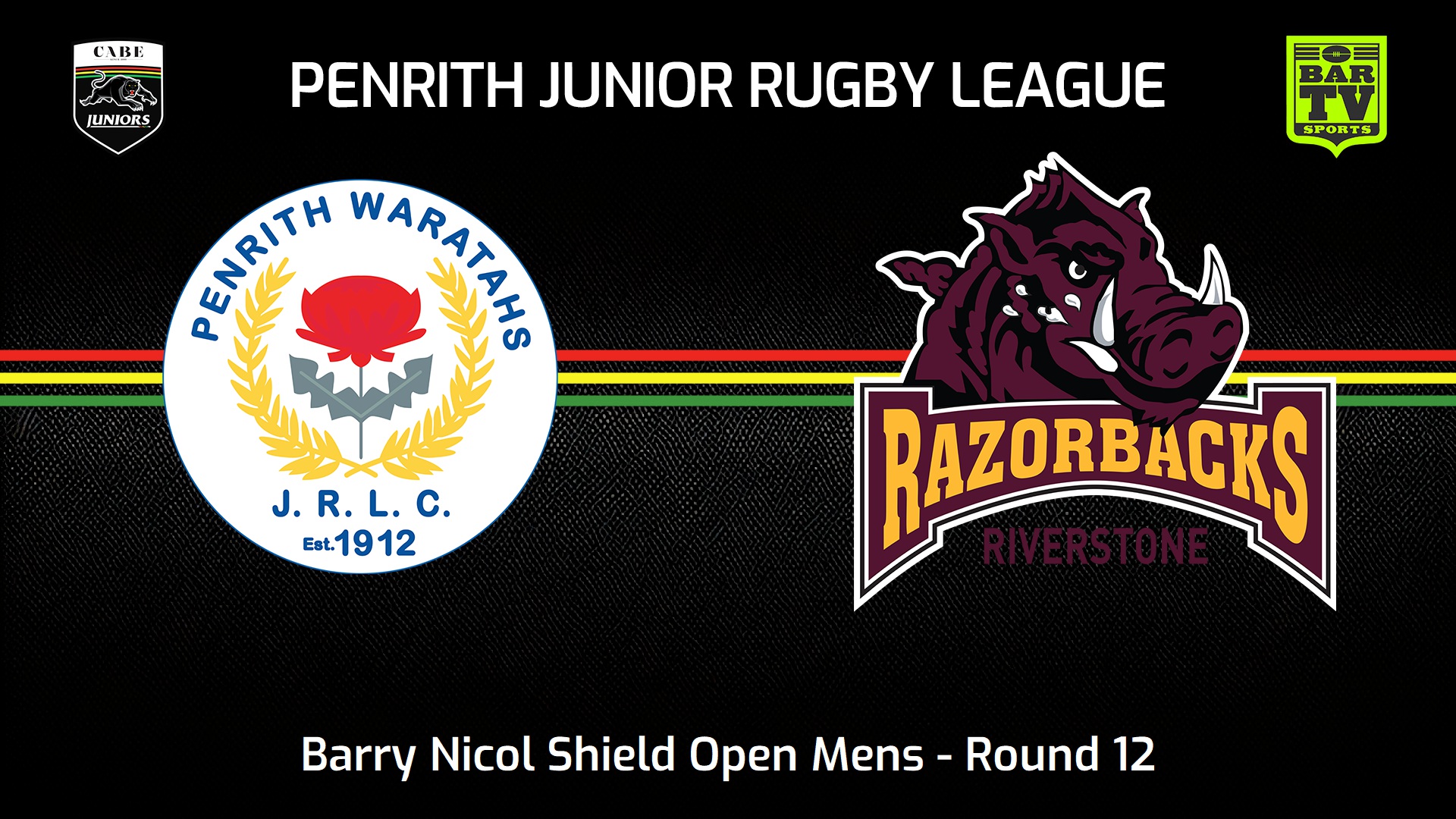 240706-video-Penrith & District Junior Rugby League Round 12 - Open Men Division 2 - Penrith Waratahs v Riverstone Razorbacks Slate Image