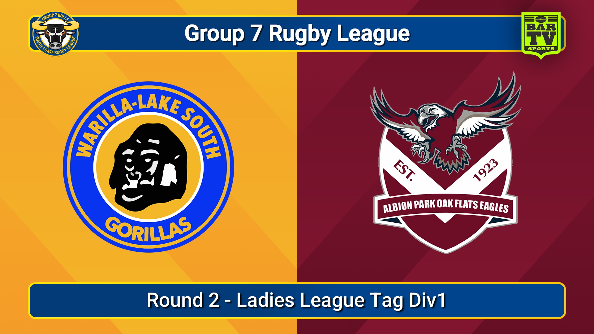 250412-video-South Coast Round 2 - Ladies League Tag Div1 - Warilla-Lake South v Albion Park Oak Flats Slate Image