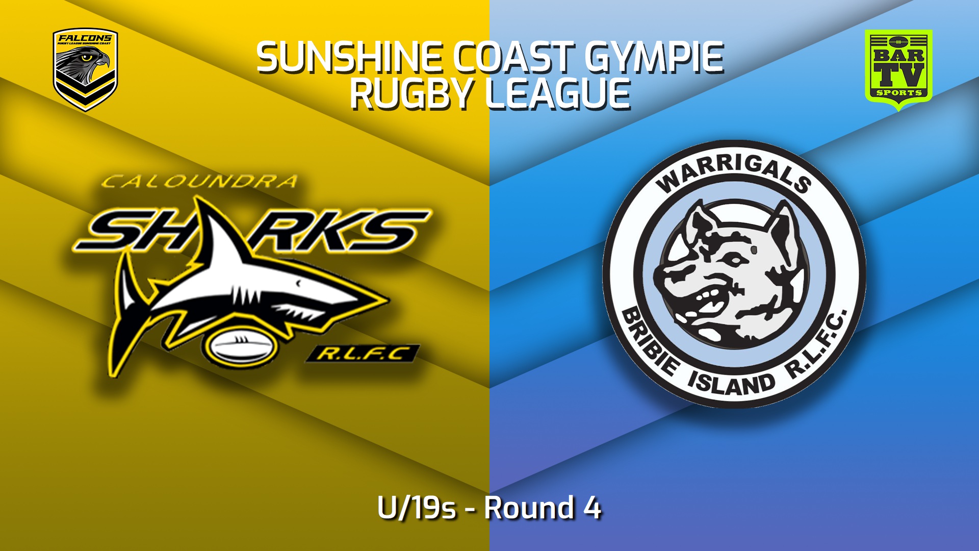 230422-Sunshine Coast RL Round 4 - U/19s - Caloundra Sharks v Bribie Island Warrigals Slate Image