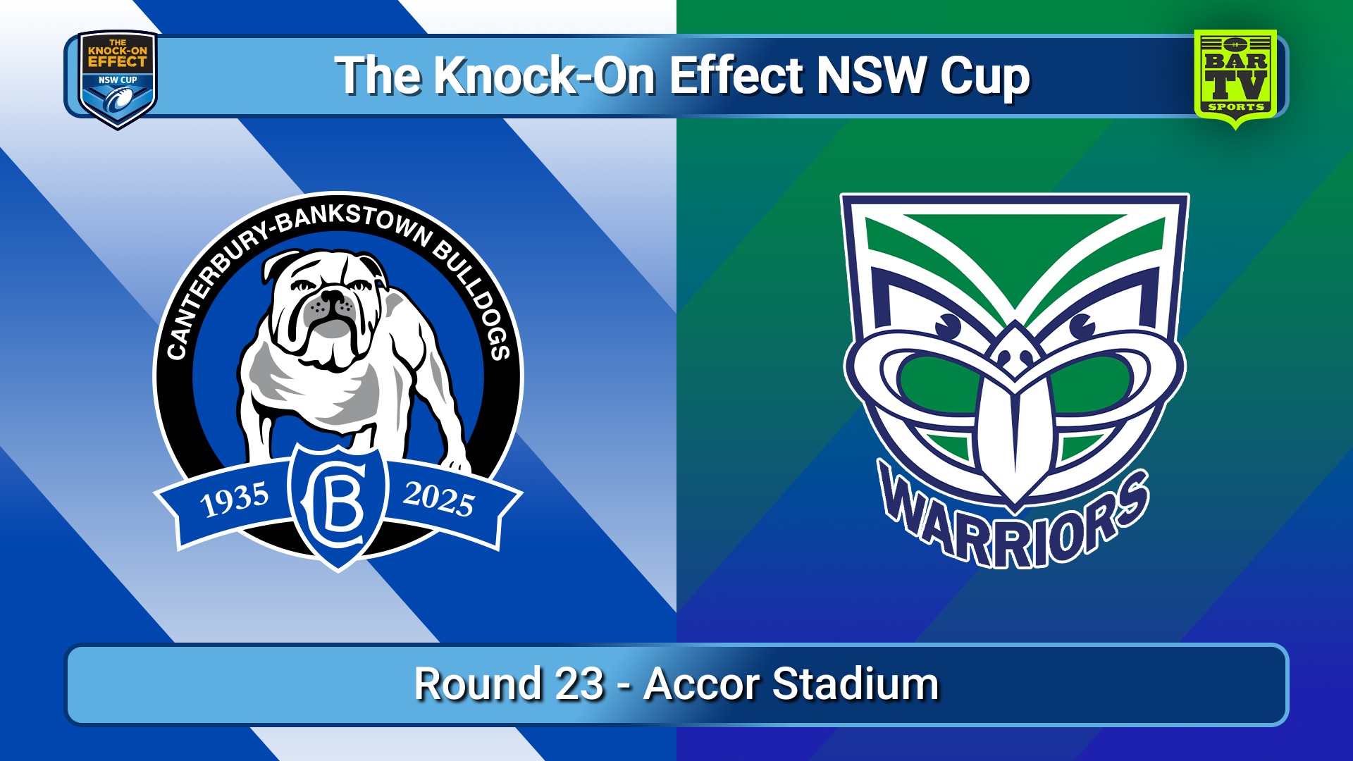 250809-video-The Knock-On Effect NSW Cup Round 23 - Canterbury-Bankstown Bulldogs v New Zealand Warriors Slate Image