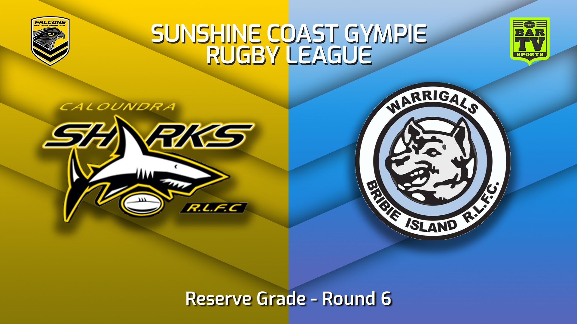 230514-Sunshine Coast RL Round 6 - Reserve Grade - Caloundra Sharks v Bribie Island Warrigals Slate Image