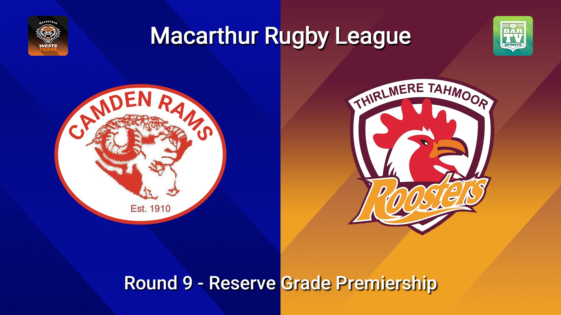 260621-video-Macarthur RL Round 9 - Reserve Grade Premiership - Camden Rams v Thirlmere Roosters Slate Image