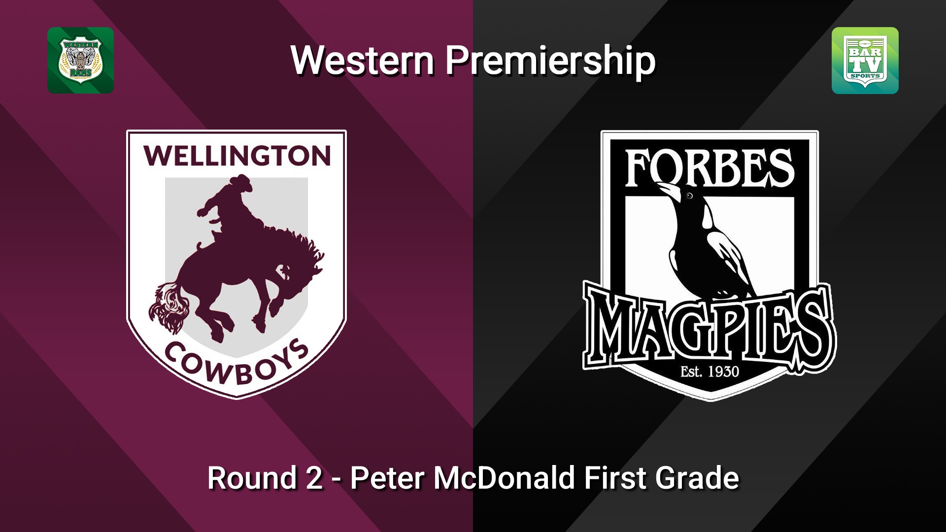 260426-video-Western Premiership Round 2 - Peter McDonald First Grade - Wellington Cowboys v Forbes Magpies Slate Image
