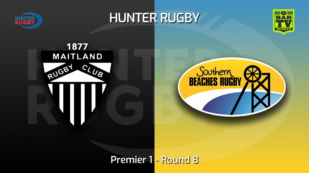 220618-Hunter Rugby Round 8 - Premier 1 - Maitland v Southern Beaches Slate Image