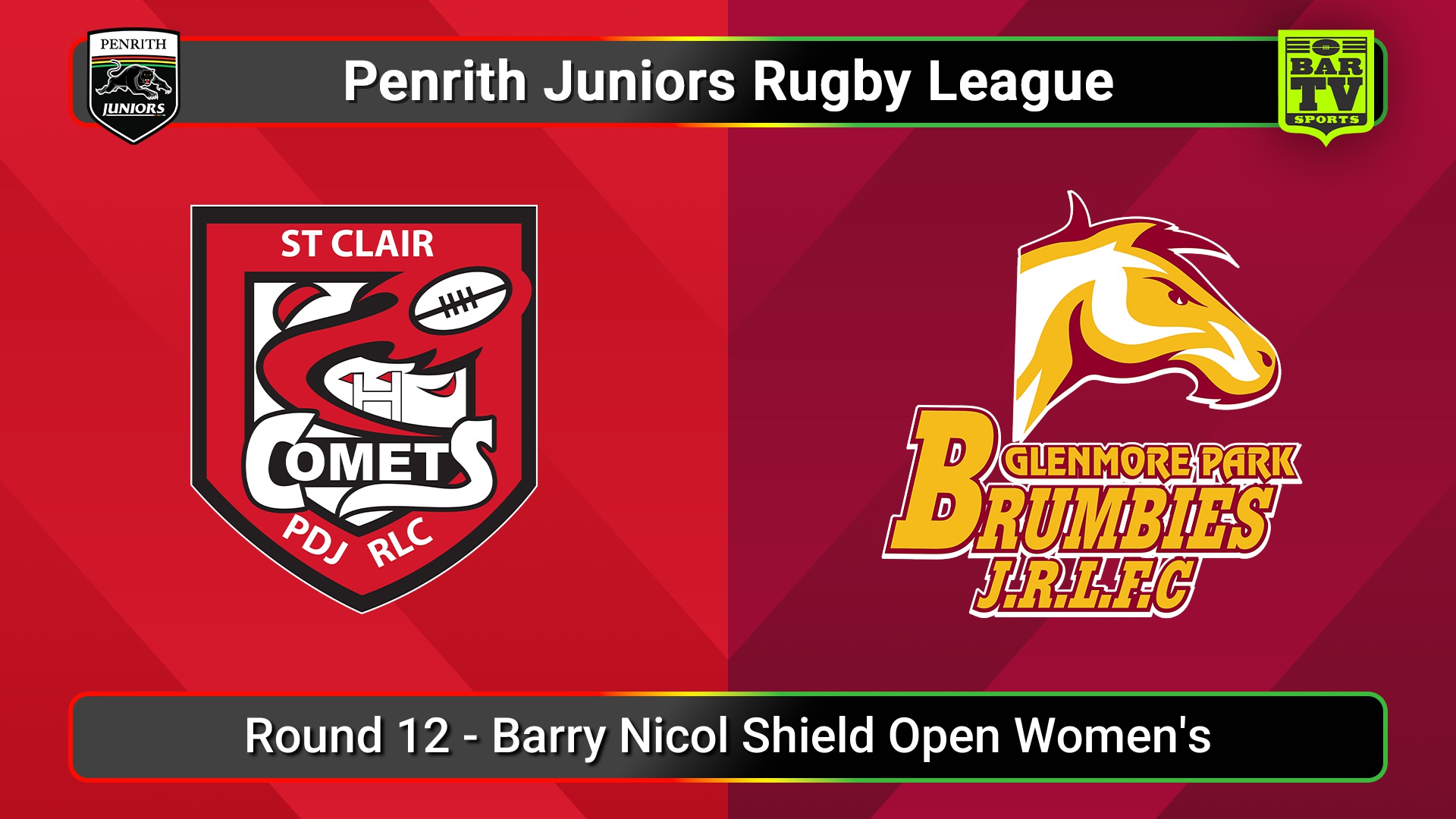 250706-video-Penrith & District Junior Rugby League Round 12 - Barry Nicol Shield Open Women's - St Clair v Glenmore Park Slate Image