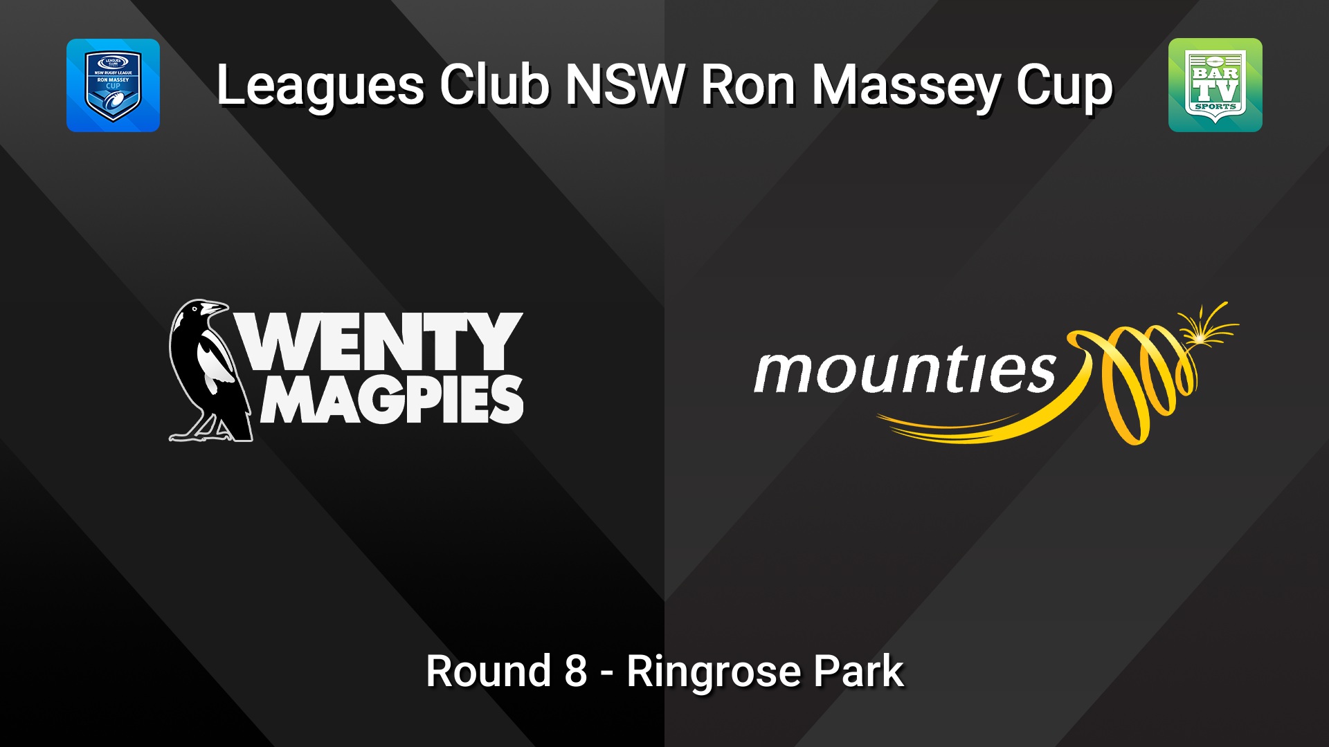 260524-video-Ron Massey Cup Round 8 - Wentworthville Magpies  v Mounties Slate Image