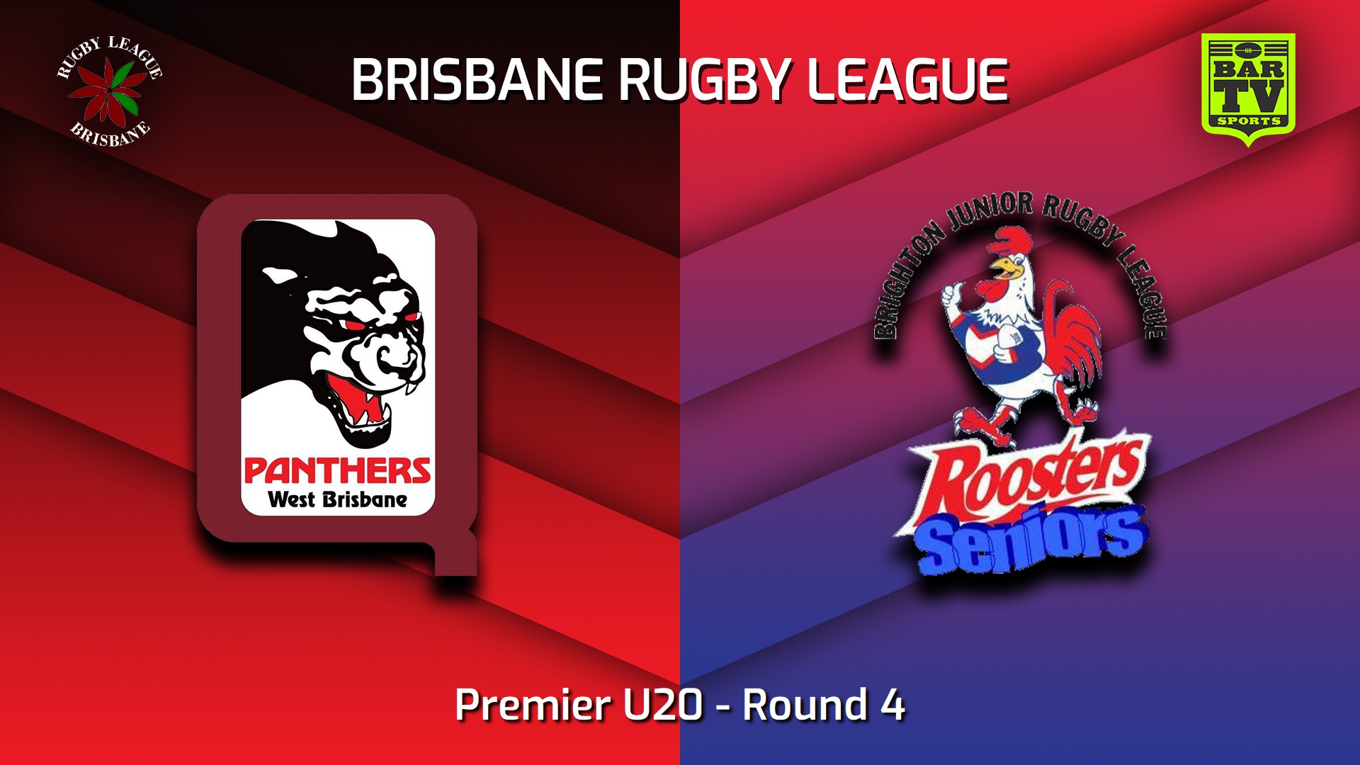 230415-BRL Round 4 - Premier U20 - West Brisbane Panthers v Brighton Roosters Slate Image