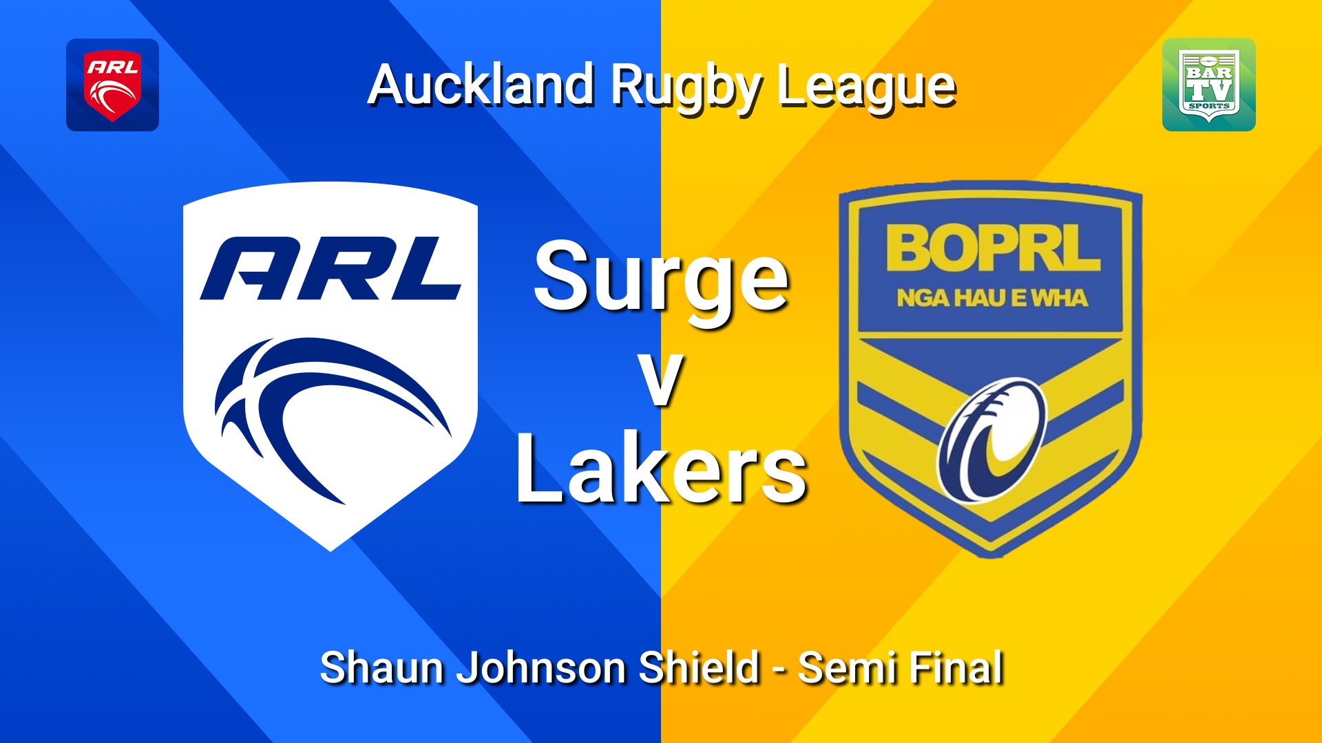 260307-video-ARL Pathways Semi Final - Shaun Johnson Shield - Surge v Lakers Slate Image