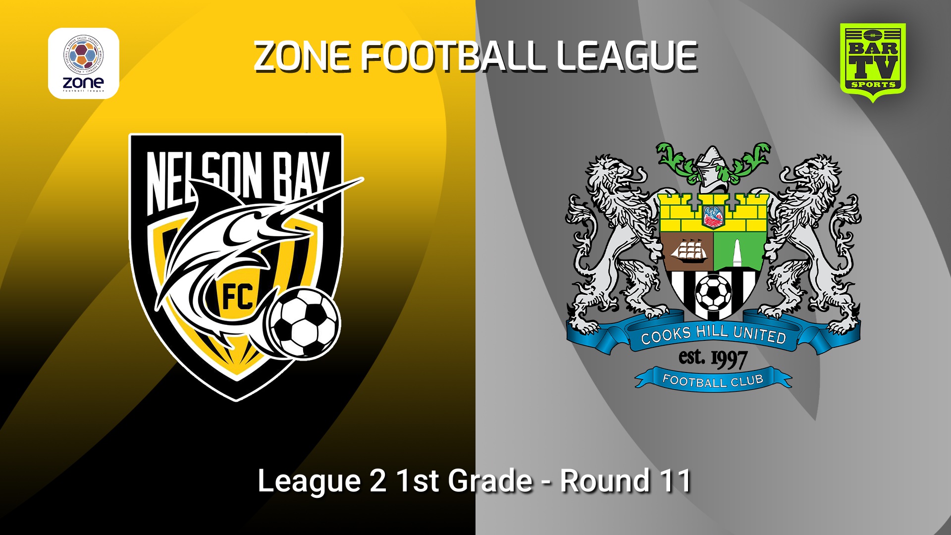 260605-video-Newcastle Zone Football League Round 11 - League 2 1st Grade - Nelson Bay FC v Cooks Hill United Slate Image