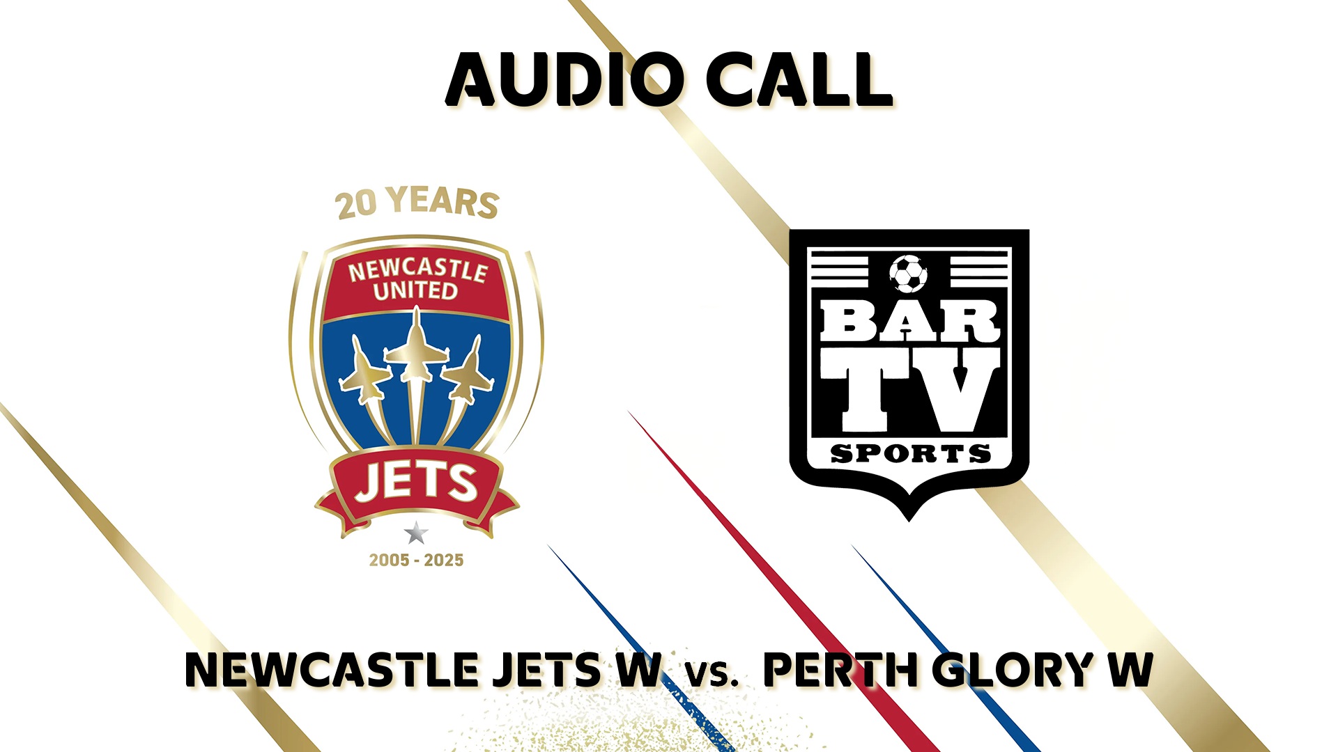 261017-video-Newcastle Jets Audio Call Round 1 - Newcastle Jets W v Perth Glory W Slate Image