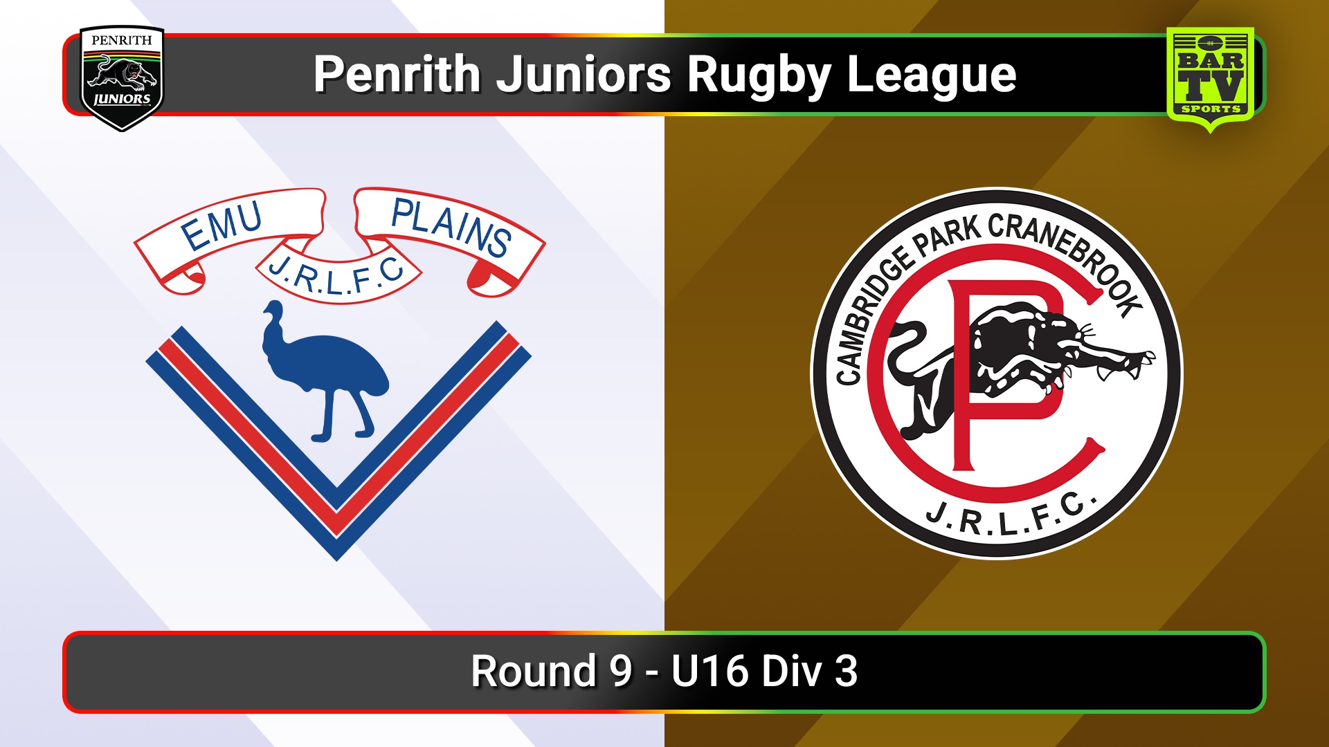 250621-video-Penrith & District Junior Rugby League Round 9 - U16 Div 3 - Emu Plains v Cambridge Park Slate Image