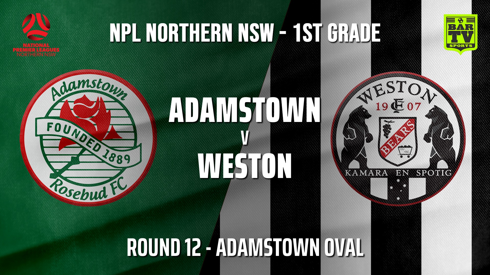 210626-NNSW NPL Round 12 - Adamstown Rosebud FC v Weston Workers FC Slate Image