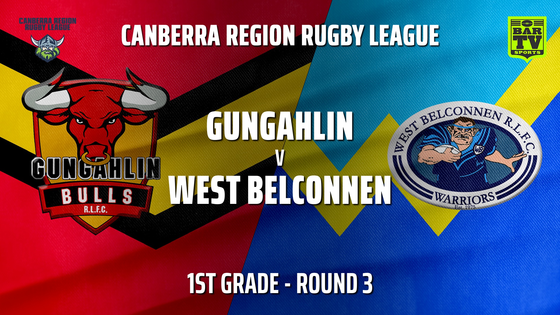 210421-CRRL Round 3 - 1st Grade - Gungahlin Bulls v West Belconnen Warriors Slate Image