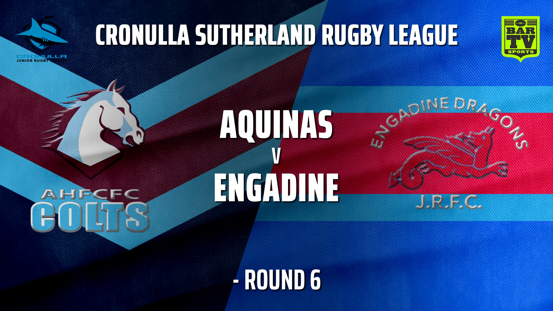 210606-Cronulla JRL - Under 18s Round 6 - Aquinas Colts v Engadine Dragons Slate Image