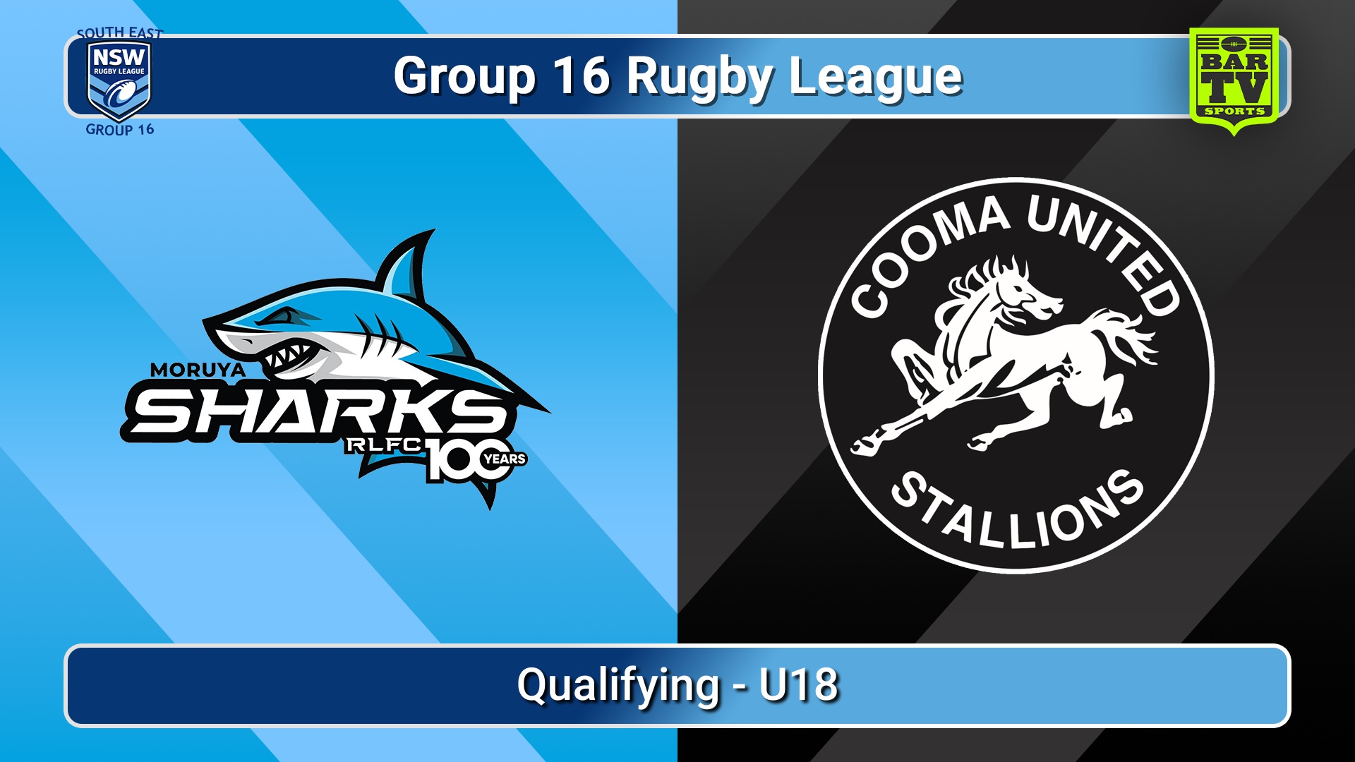 260823-video-Group 16 Rugby League  Qualifying - U18 - Moruya Sharks v Cooma Stallions Slate Image