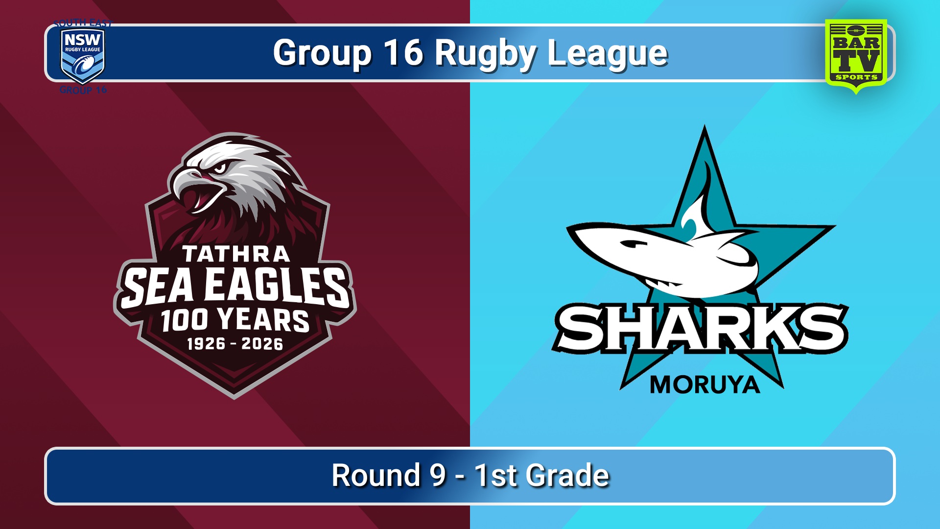 260628-video-Group 16 Rugby League  Round 9 - 1st Grade - Tathra Sea Eagles v Moruya Sharks Slate Image