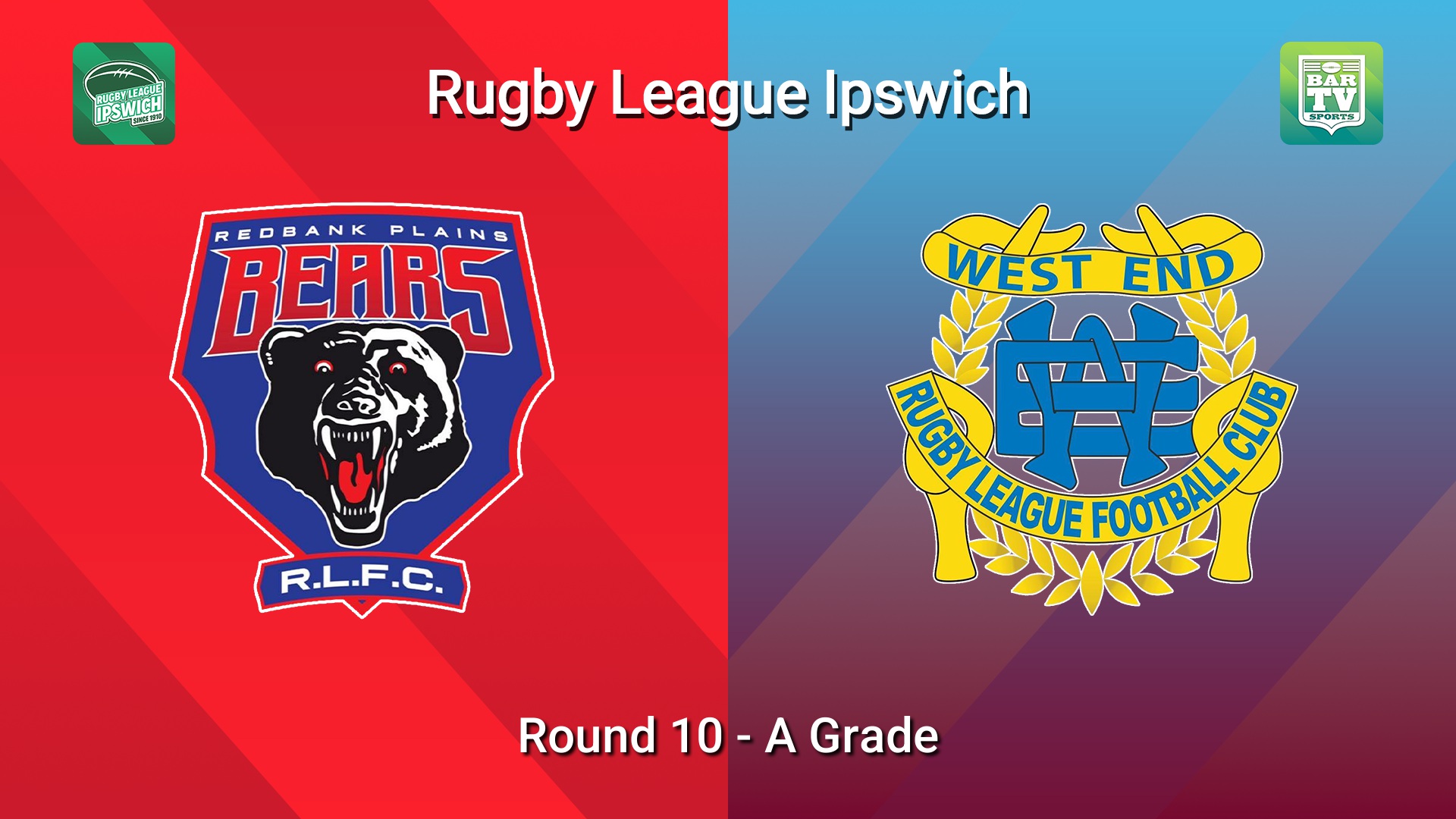 260613-video-Rugby League Ipswich Round 10 - A Grade - Redbank Plains Bears v West End Slate Image