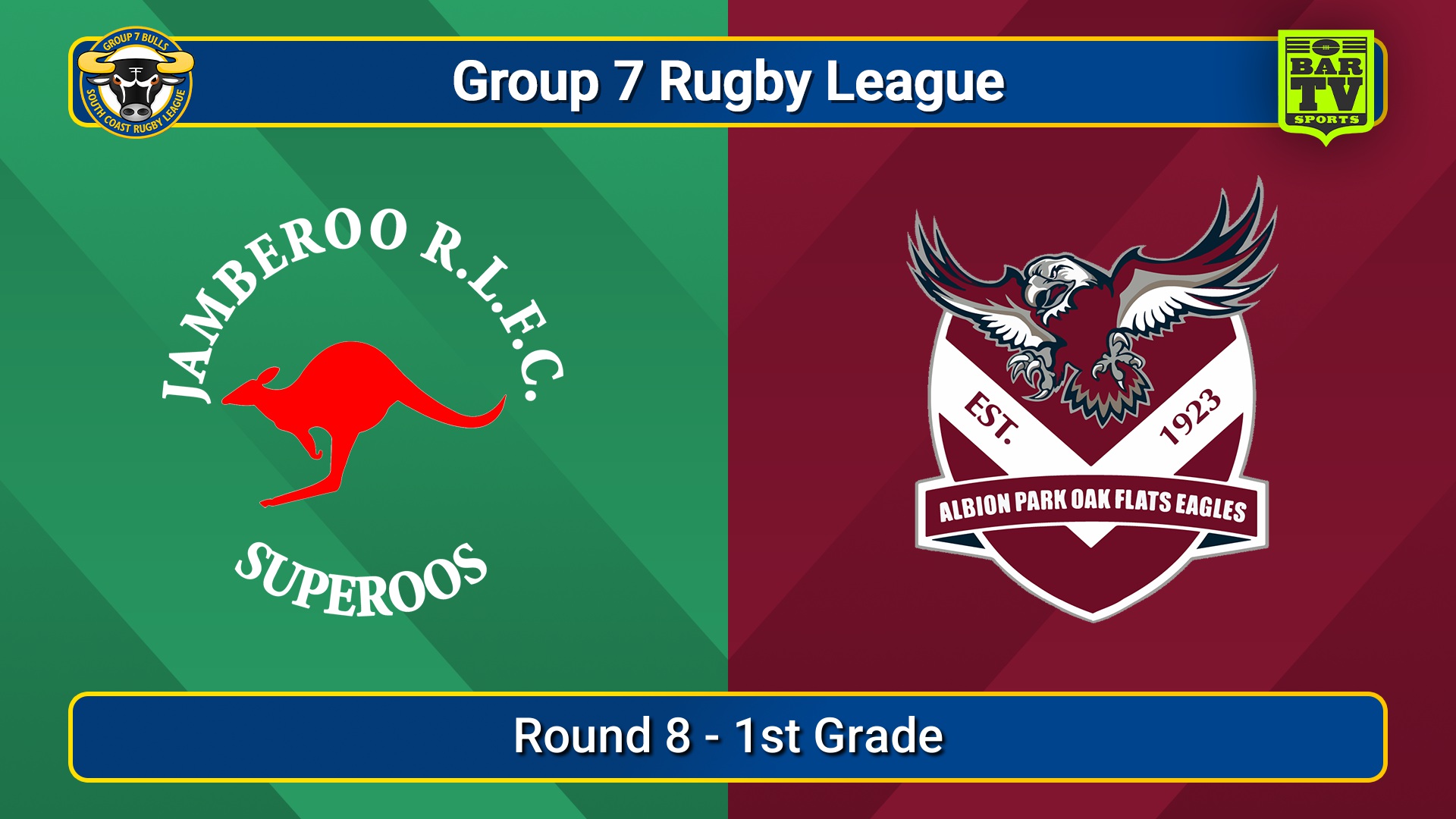 250531-video-South Coast Round 8 - 1st Grade - Jamberoo Superoos v Albion Park Oak Flats Slate Image