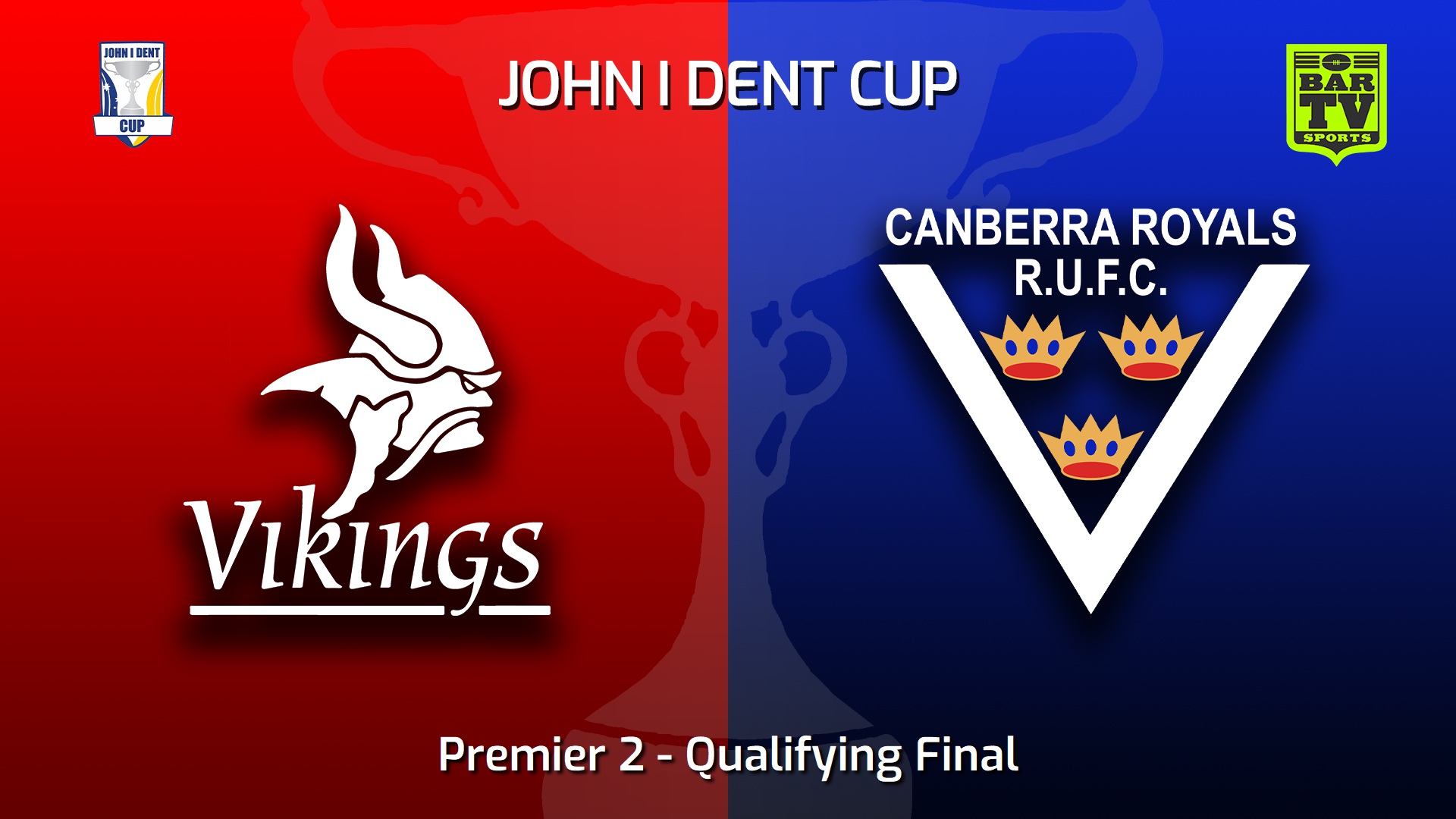 220827-John I Dent (ACT) Qualifying Final - Premier 2 - Tuggeranong Vikings v Canberra Royals Slate Image