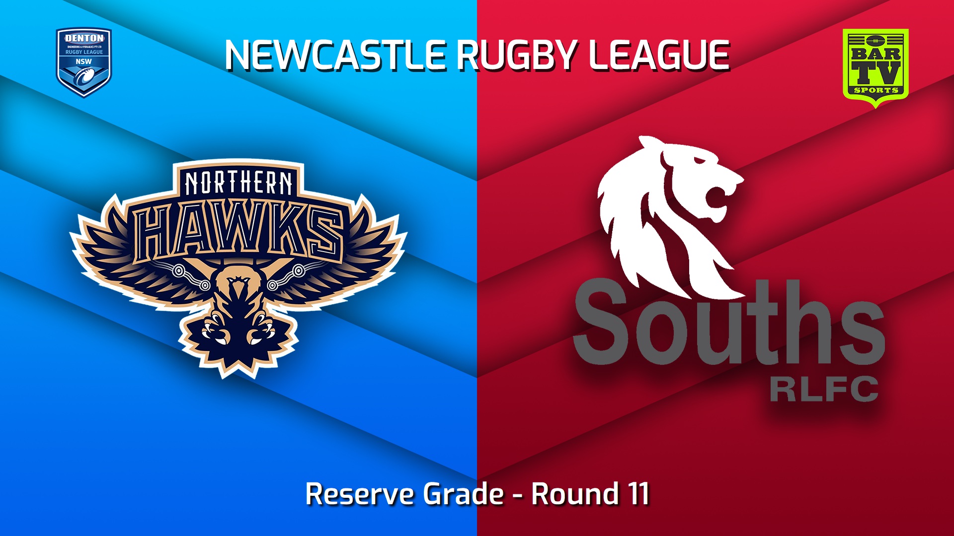 230611-Newcastle RL Round 11 - Reserve Grade - Northern Hawks v South Newcastle Lions Slate Image