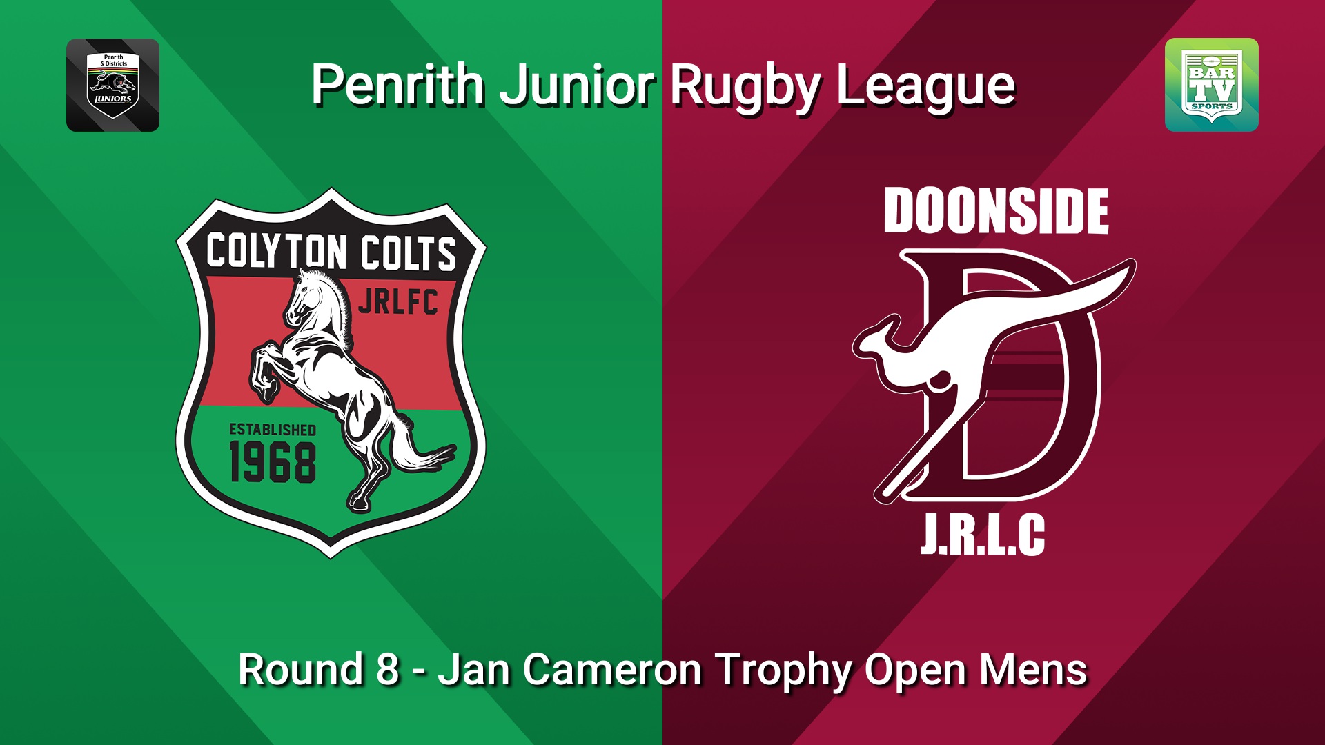 260614-video-Penrith & District Junior Rugby League Round 8 - Jan Cameron Trophy Open Mens - Colyton v Doonside Slate Image