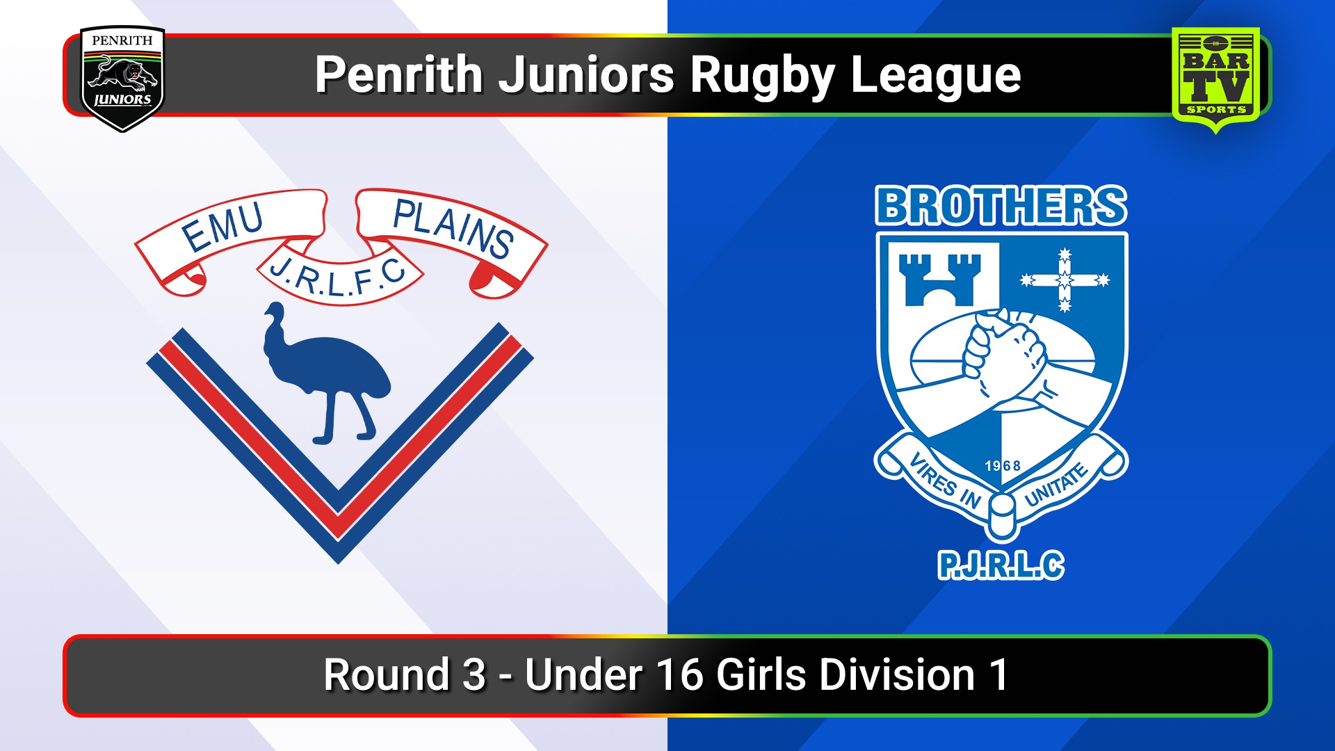 250426-video-Penrith & District Junior Rugby League Round 3 - Under 16 Girls Division 1 - Emu Plains v Brothers Slate Image