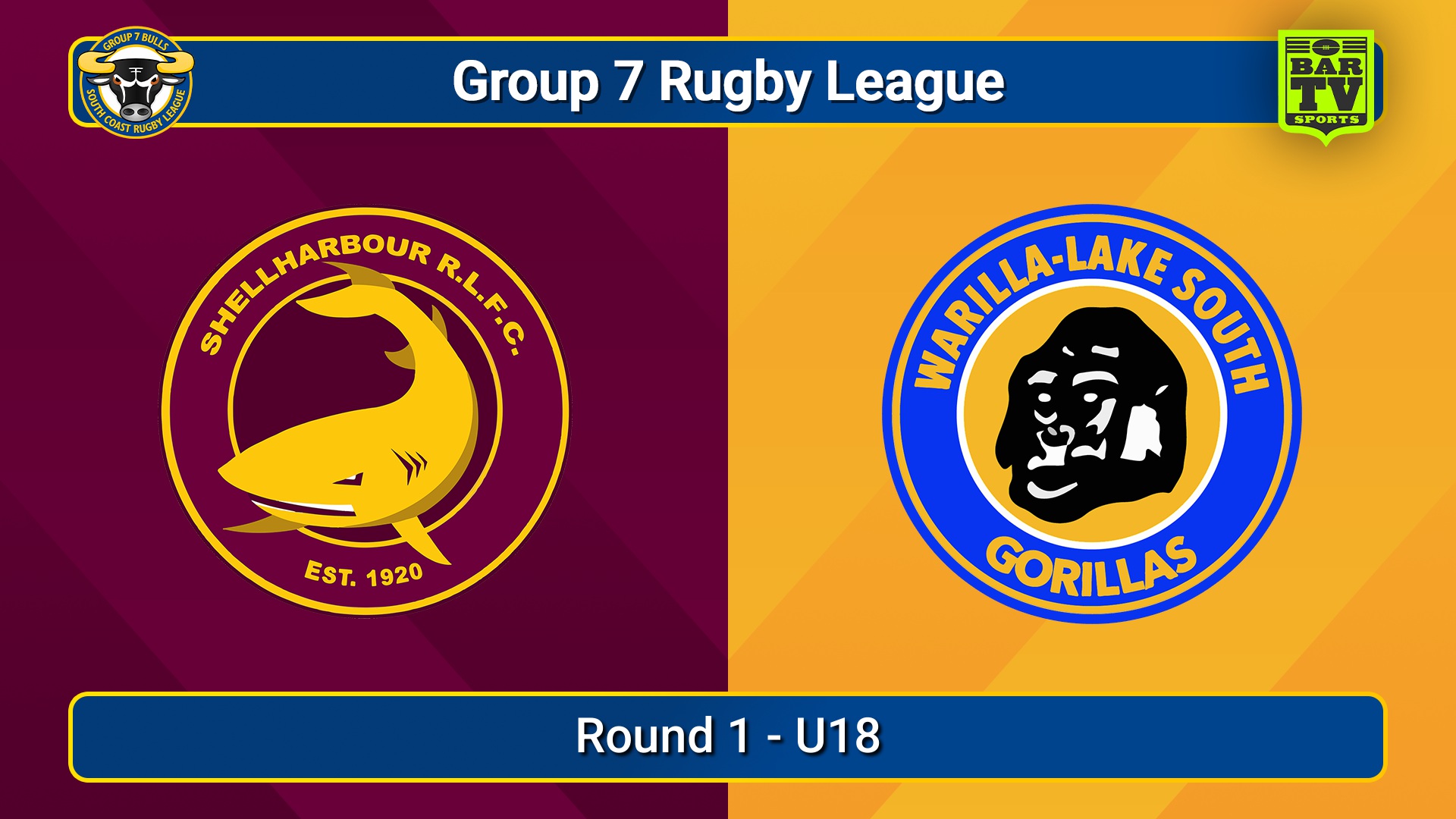 250406-video-South Coast Round 1 - U18 - Shellharbour Sharks v Warilla-Lake South Slate Image