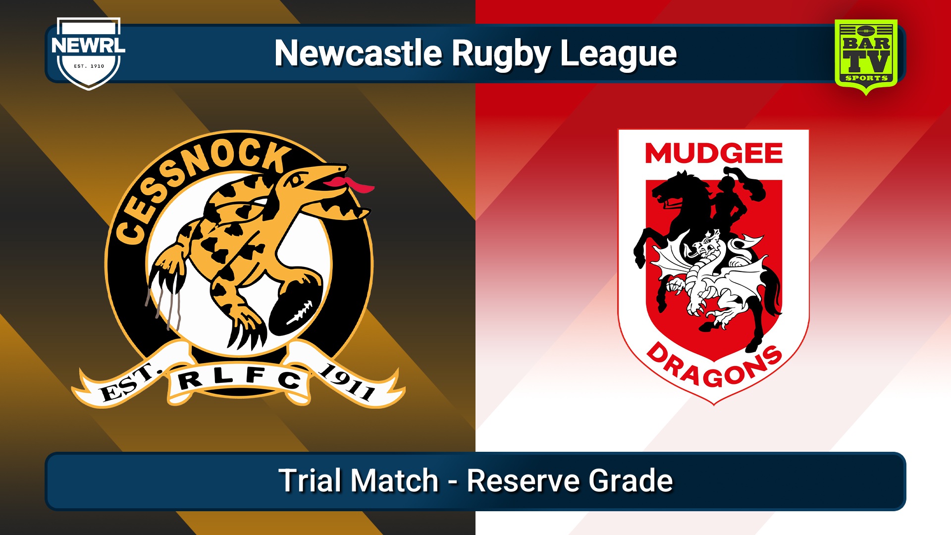 250405-video-Newcastle RL Trial Match - Reserve Grade - Cessnock Goannas v Mudgee Dragons Slate Image