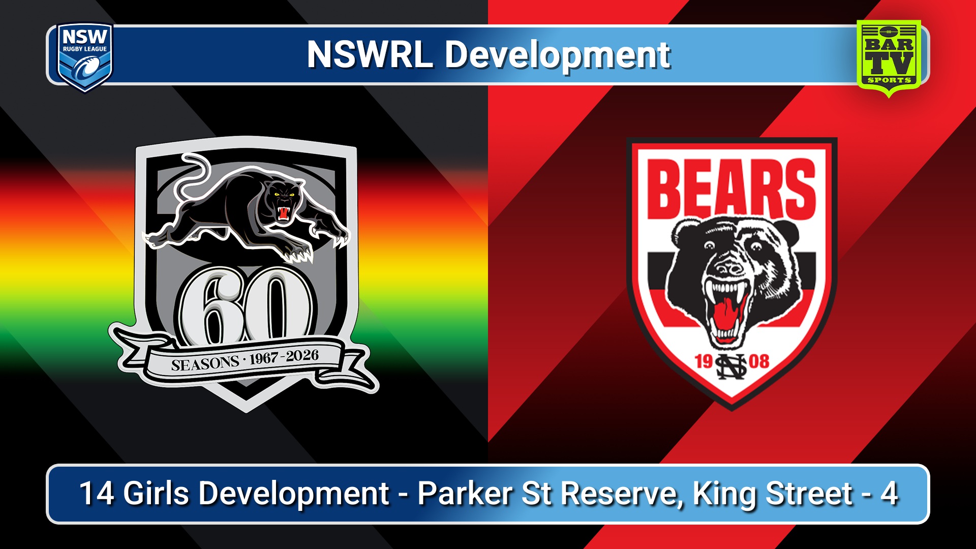 260716-video-NSWRL Development Game 12 - 14 Girls Development - Penrith Panthers v North Sydney Bears Slate Image