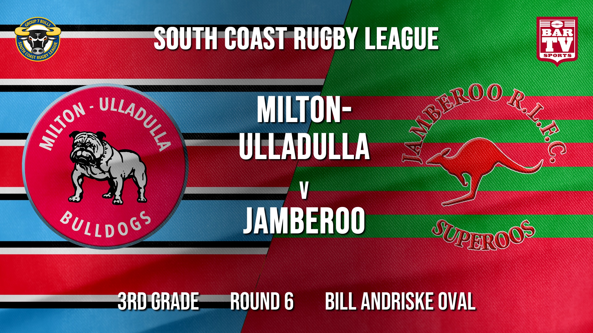 Group 7 RL Round 6 - 3rd Grade - Milton-Ulladulla Bulldogs v Jamberoo Slate Image