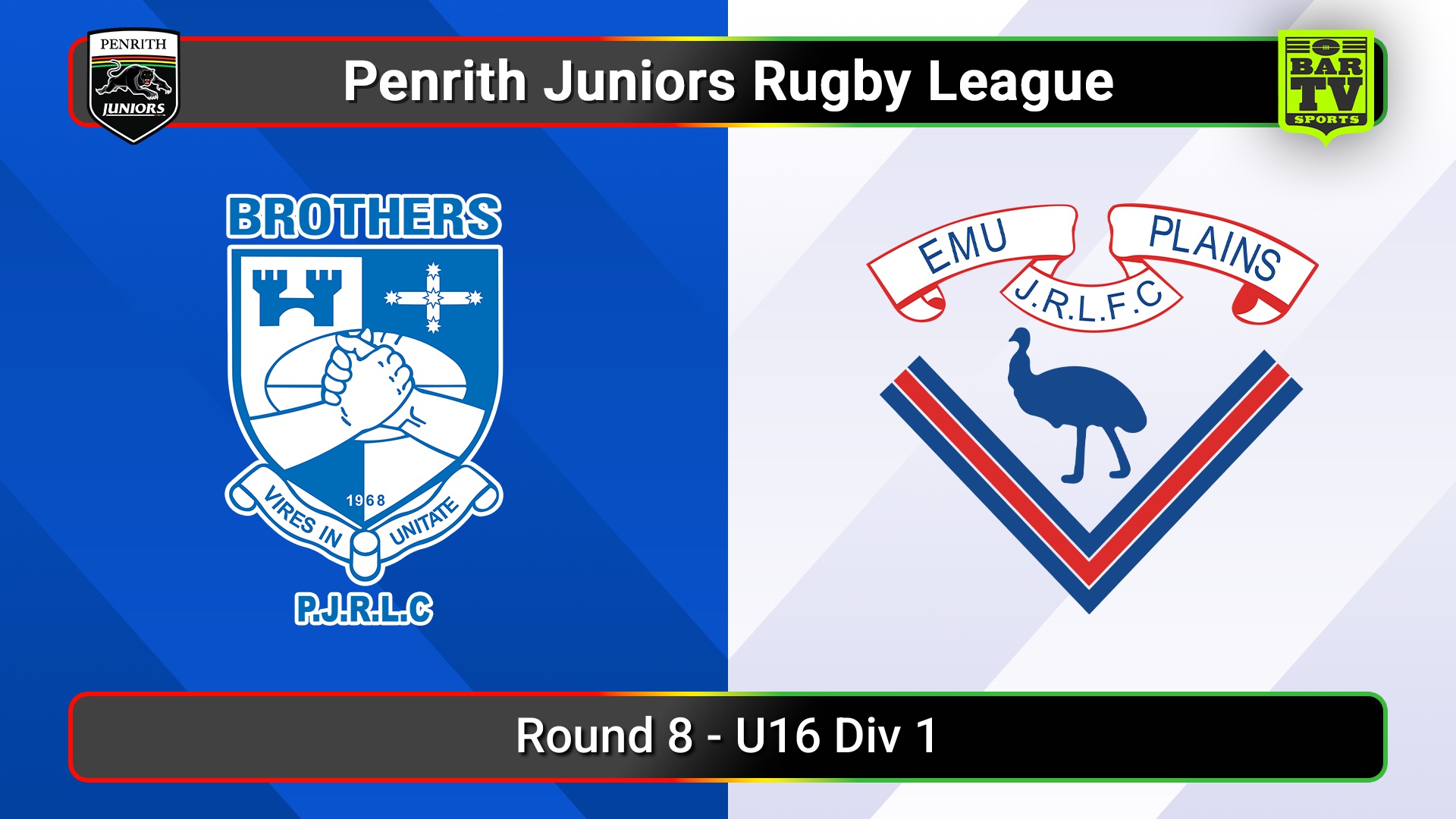 250613-video-Penrith & District Junior Rugby League Round 8 - U16 Div 1 - Brothers v Emu Plains Slate Image