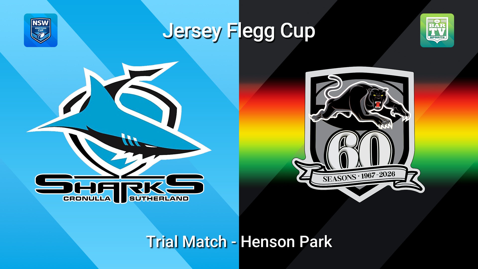 260221-video-Jersey Flegg Cup Trial Match - Cronulla-Sutherland Sharks v Penrith Panthers Slate Image