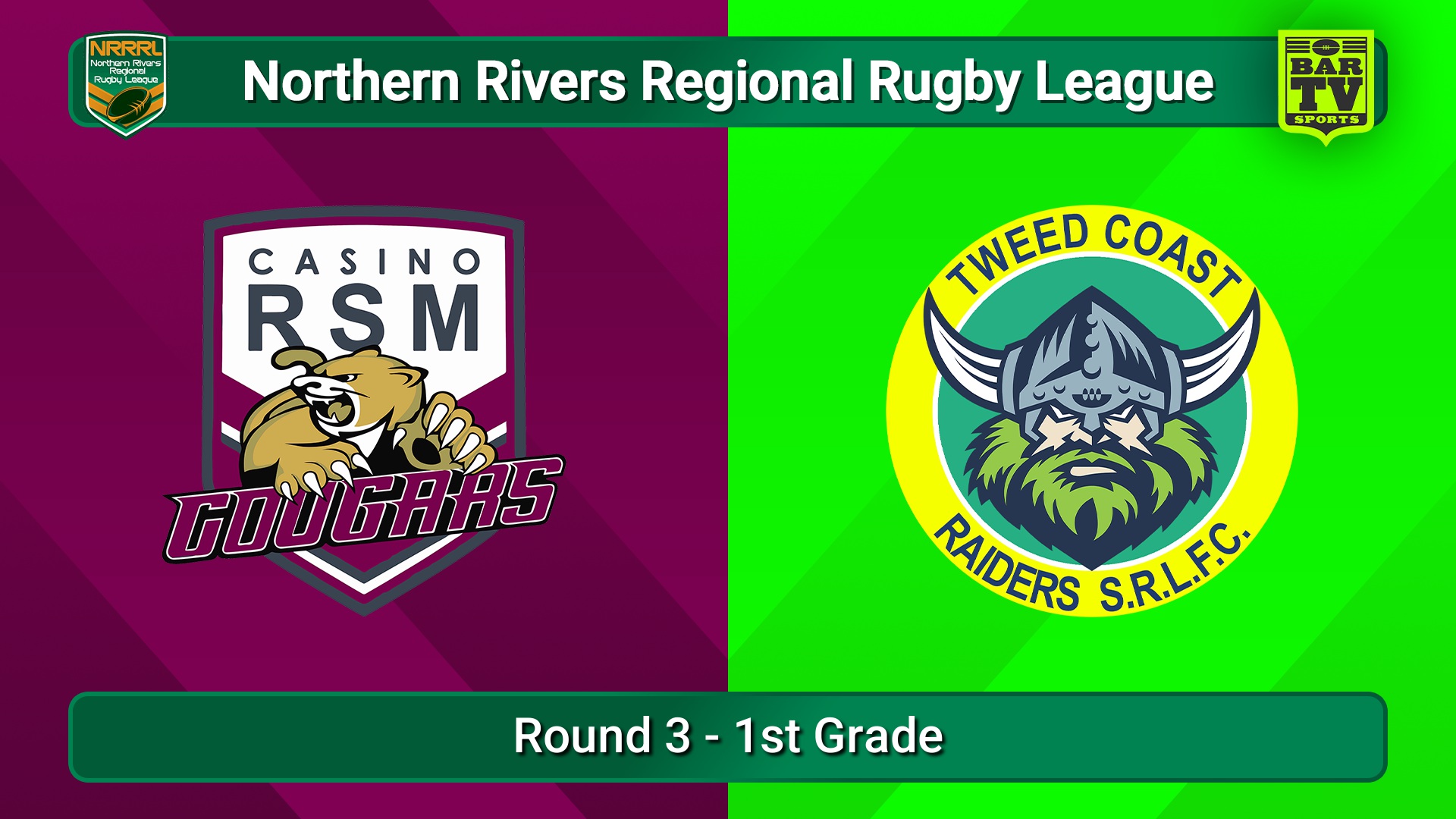 250427-video-Northern Rivers Round 3 - 1st Grade - Casino RSM Cougars v Tweed Coast Raiders Slate Image