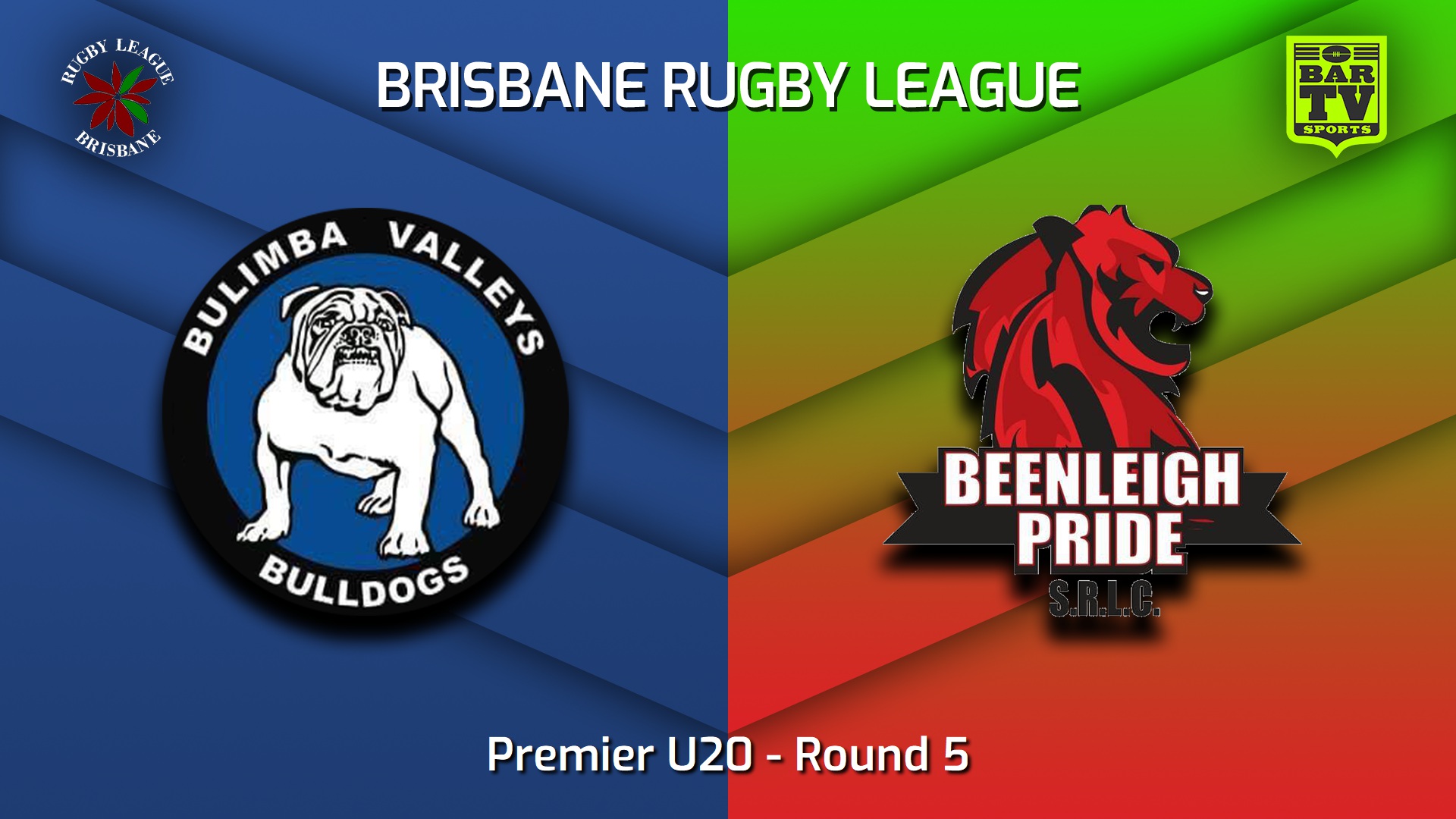 230422-BRL Round 5 - Premier U20 - Bulimba Valleys Bulldogs v Beenleigh Pride Slate Image