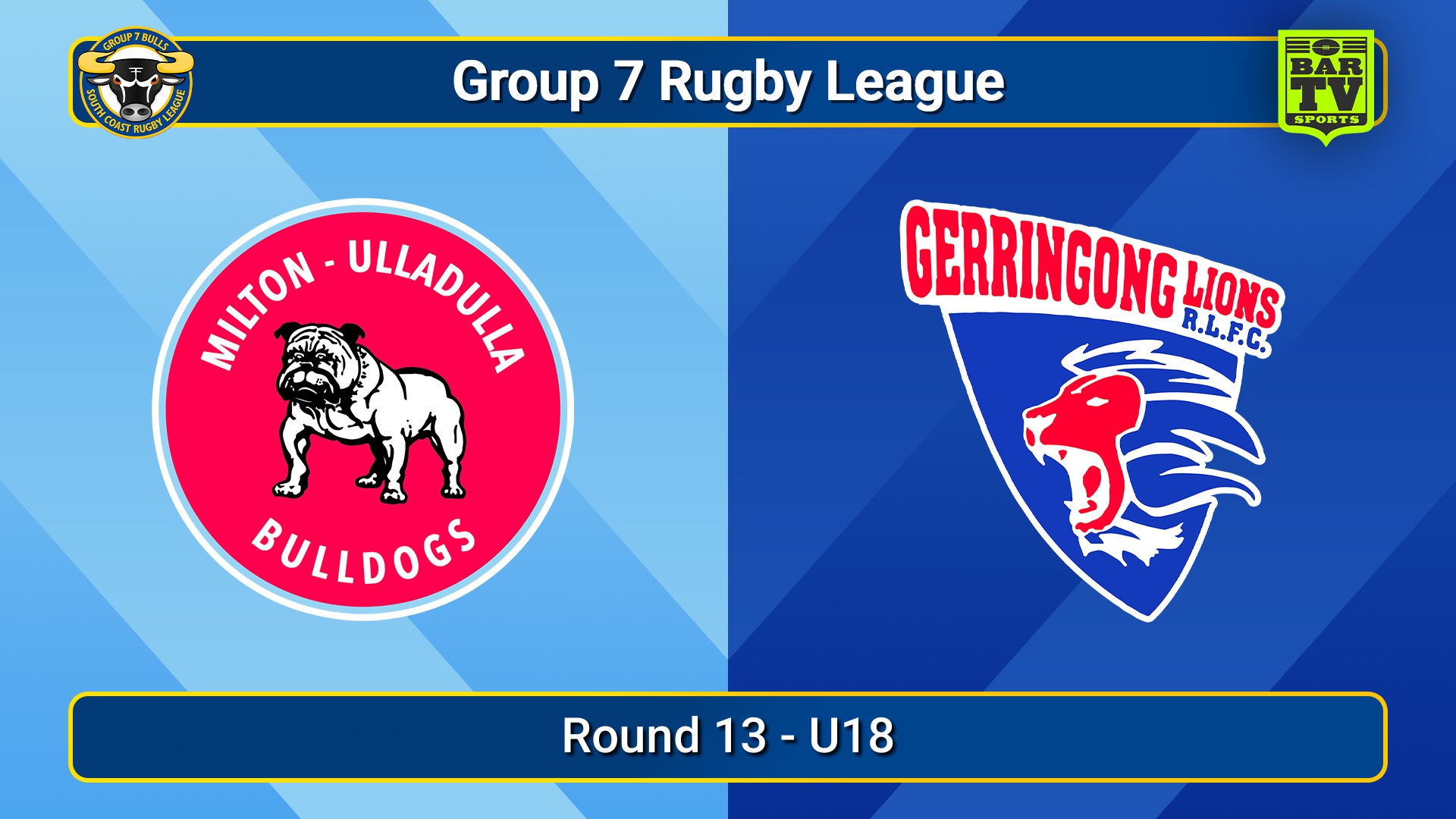 250719-video-South Coast Round 13 - U18 - Milton-Ulladulla Bulldogs v Gerringong Minigame Slate Image