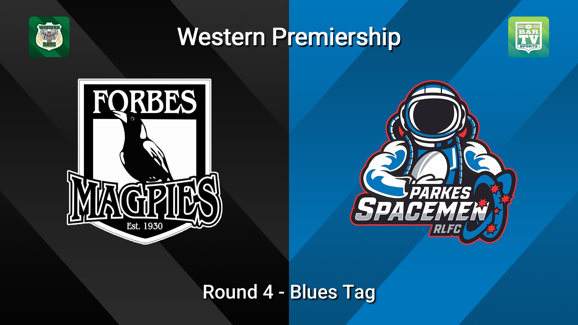 260510-video-Western Premiership Round 4 - Blues Tag - Forbes Magpies v Parkes Spacecats Slate Image