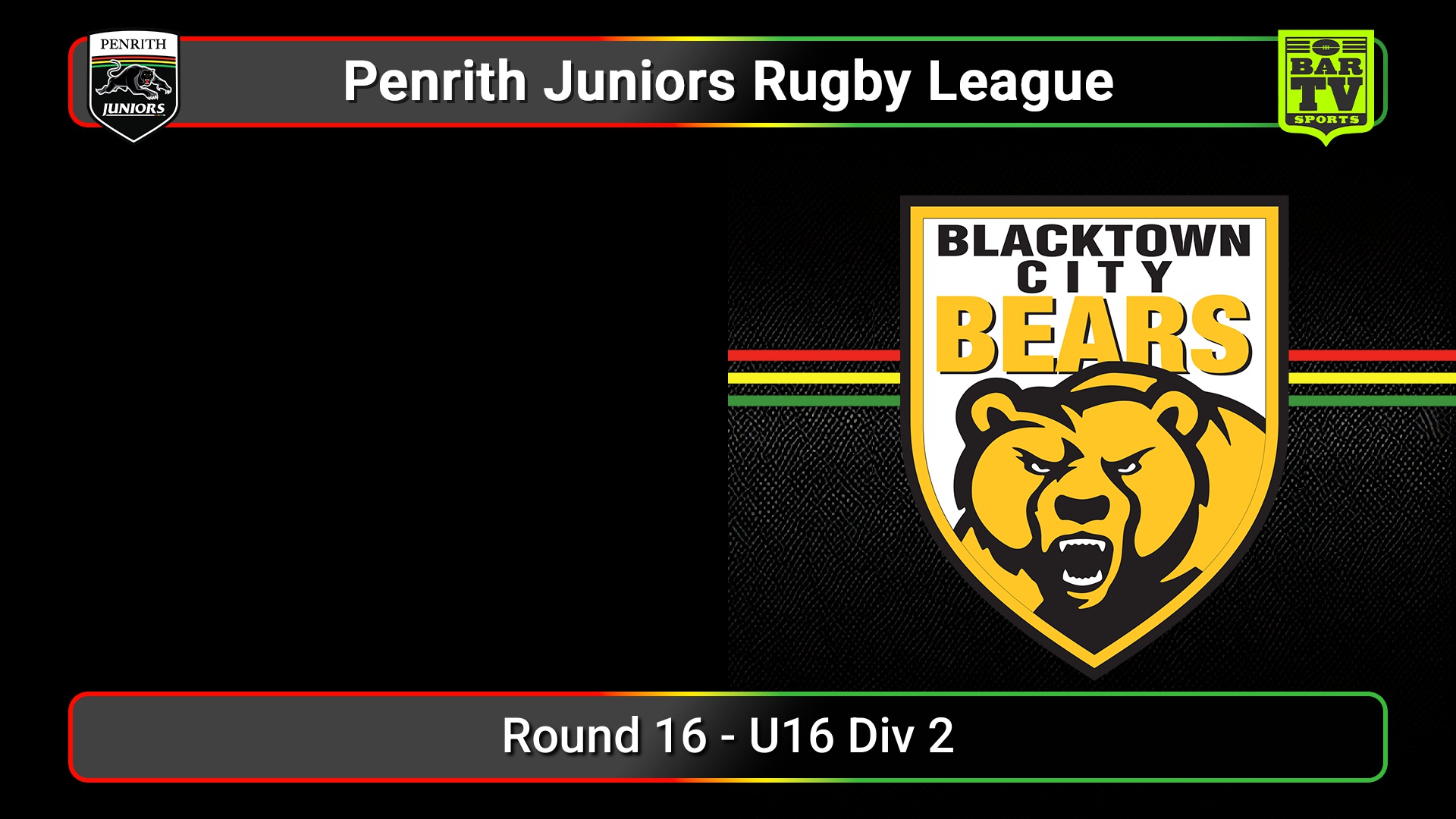 250809-video-Penrith & District Junior Rugby League Round 16 - U16 Div 2 - Mountain Devils v Blacktown City Slate Image