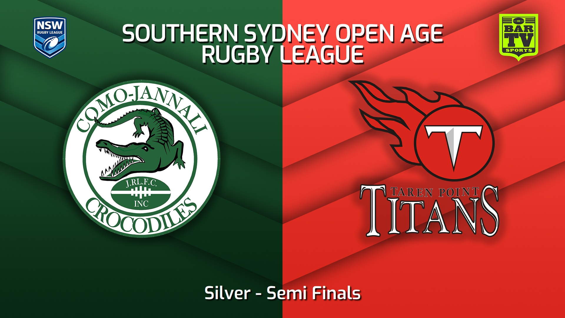 230820-S. Sydney Open Semi Finals - Silver - Como Jannali Crocodiles v Taren Point Titans Slate Image