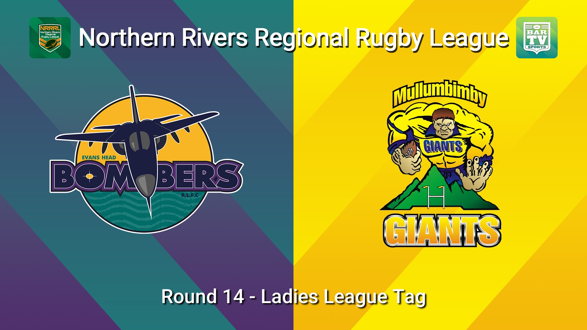 260801-video-Northern Rivers Round 14 - Ladies League Tag - Evans Head Bombers v Mullumbimby Giants Slate Image