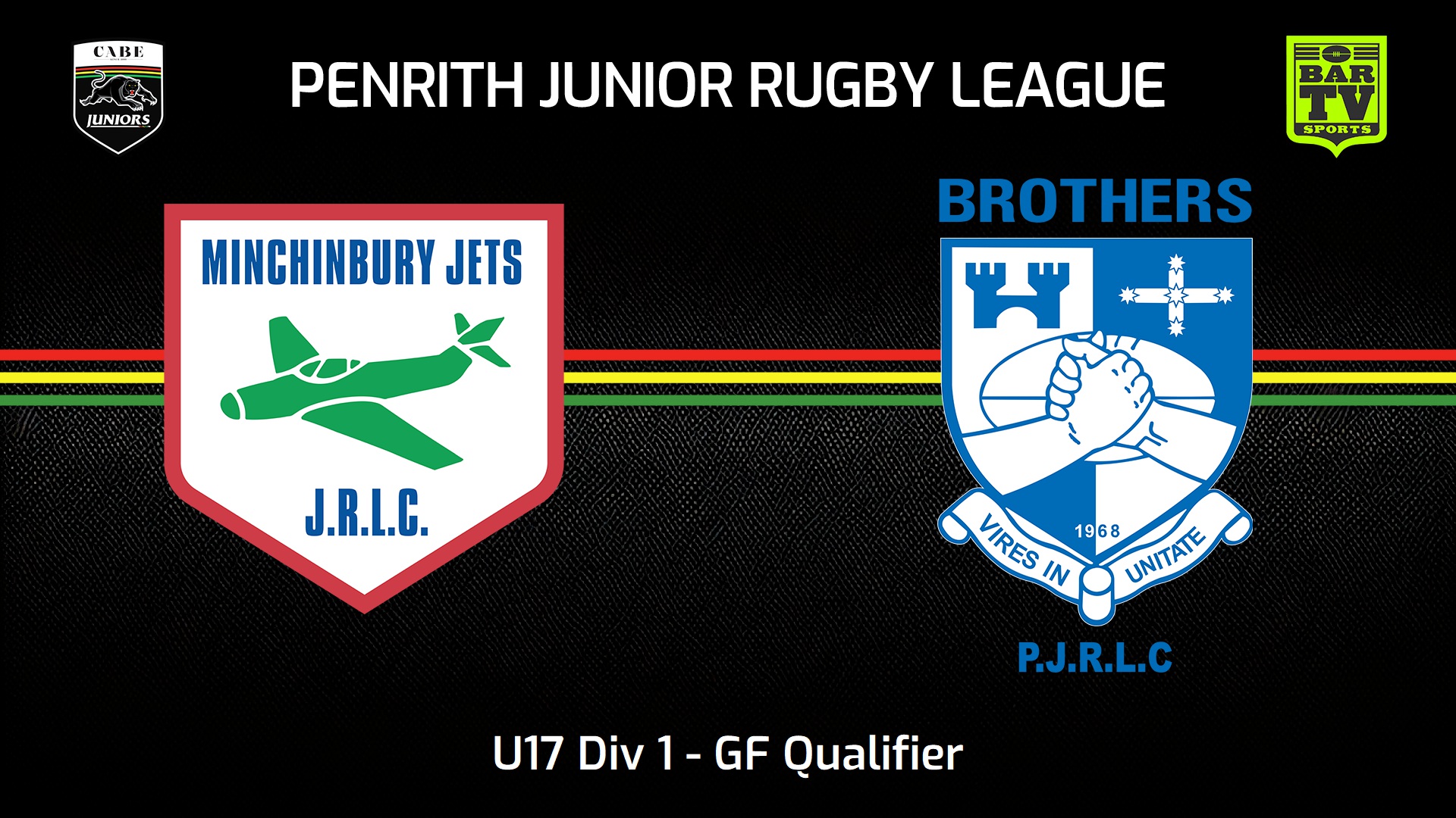 230820-Penrith & District Junior Rugby League GF Qualifier - U17 Div 1 - Minchinbury v Brothers Slate Image