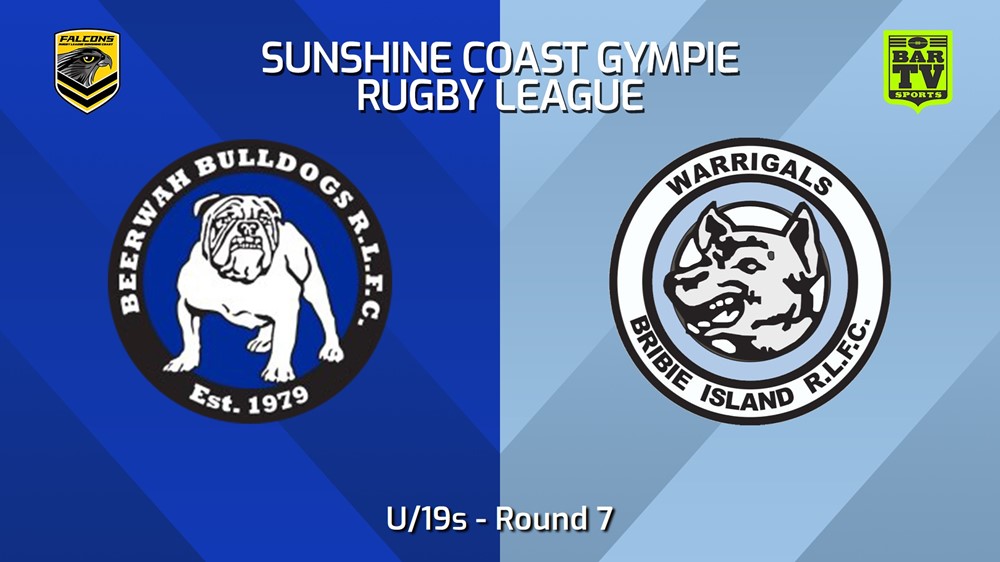 240525-video-Sunshine Coast RL Round 7 - U/19s - Beerwah Bulldogs v Bribie Island Warrigals Slate Image