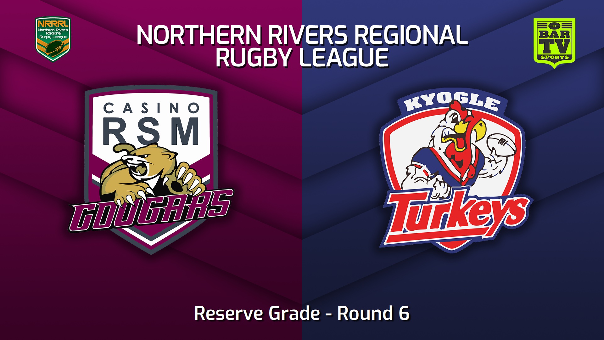 230520-Northern Rivers Round 6 - Reserve Grade - Casino RSM Cougars v Kyogle Turkeys Slate Image