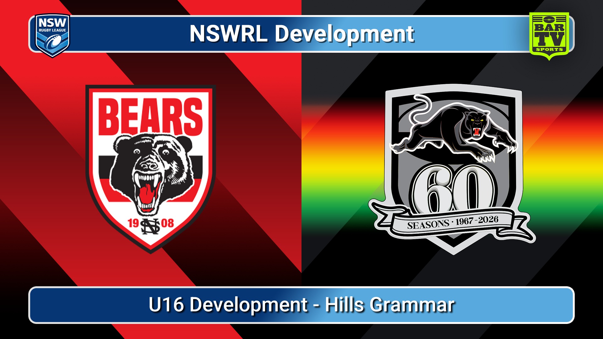 260228-video-NSWRL Development Trial Match - U16 Development - North Sydney Bears v Penrith Panthers Slate Image