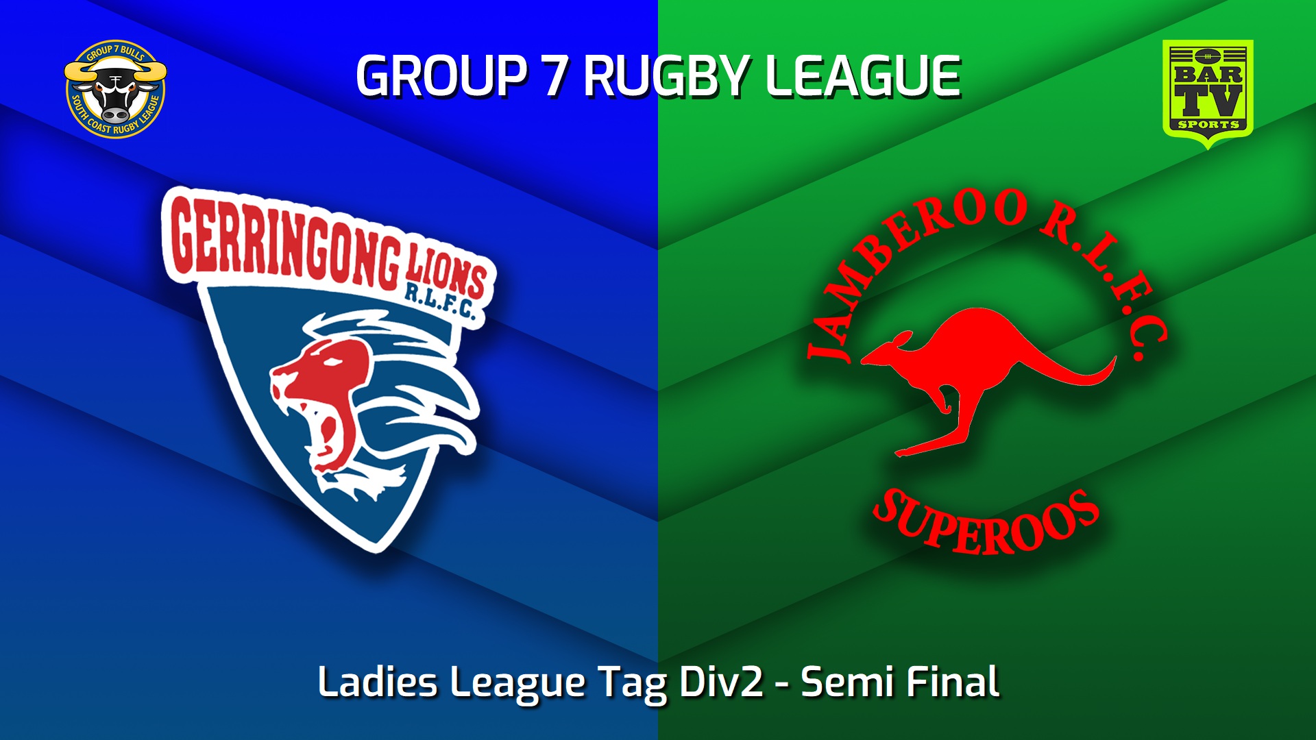 220903-South Coast Semi Final - Ladies League Tag Div2 - Gerringong Lions v Jamberoo Slate Image