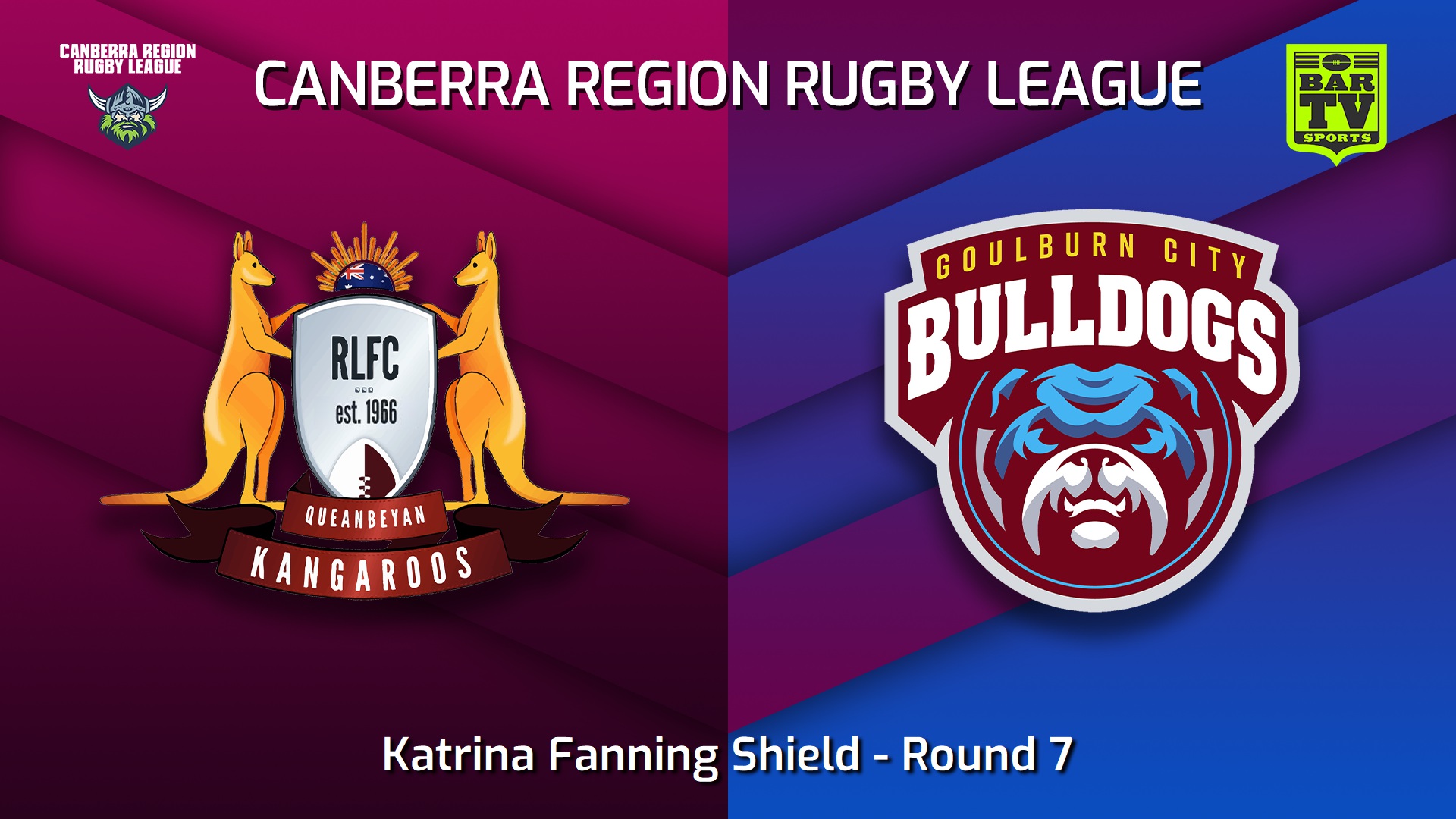 230624-Canberra Round 7 - Katrina Fanning Shield - Queanbeyan Kangaroos v Goulburn City Bulldogs Slate Image