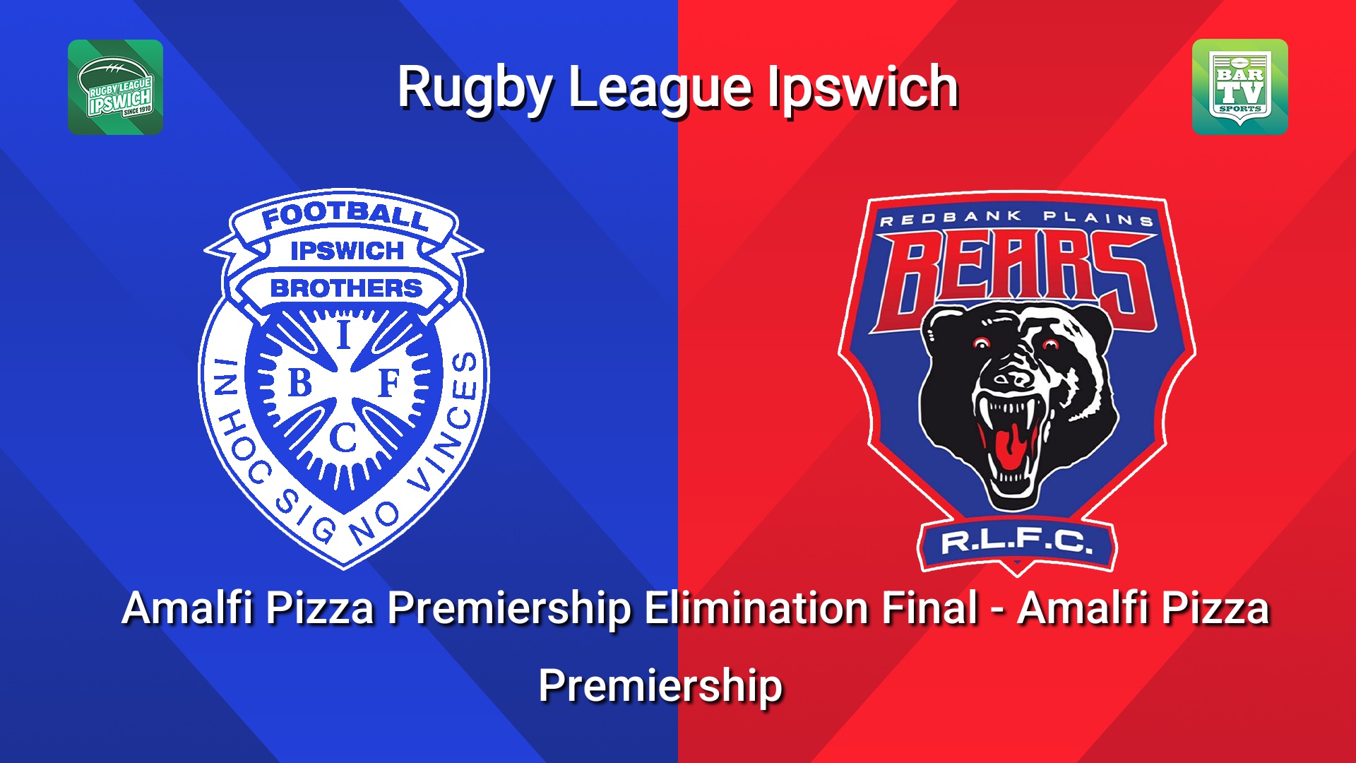 260830-video-Rugby League Ipswich Amalfi Pizza Premiership Elimination Final - Amalfi Pizza Premiership - Brothers Ipswich v Redbank Plains Bears Slate Image