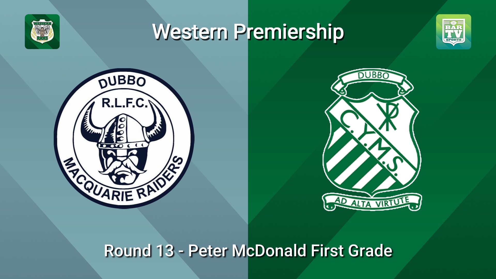 260725-video-Western Premiership Round 13 - Peter McDonald First Grade - Dubbo Macquarie Raiders v Dubbo CYMS Slate Image