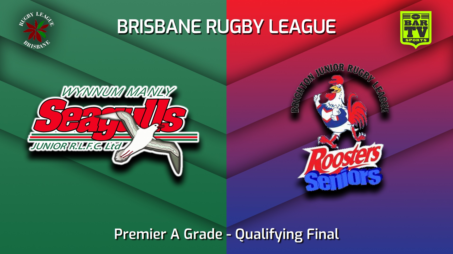 230819-BRL Qualifying Final - Premier A Grade - Wynnum Manly Seagulls Juniors v Brighton Roosters Slate Image
