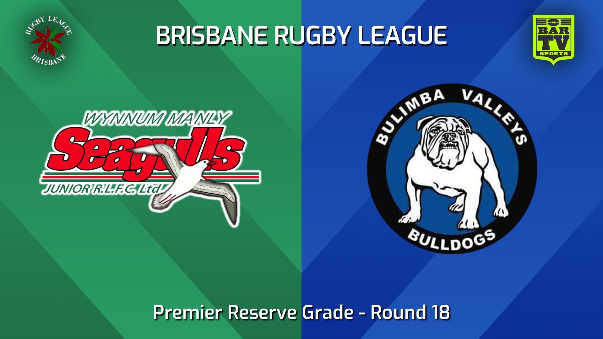 240817-video-BRL Round 18 - Premier Reserve Grade - Wynnum Manly Seagulls Juniors v Bulimba Valleys Bulldogs Slate Image