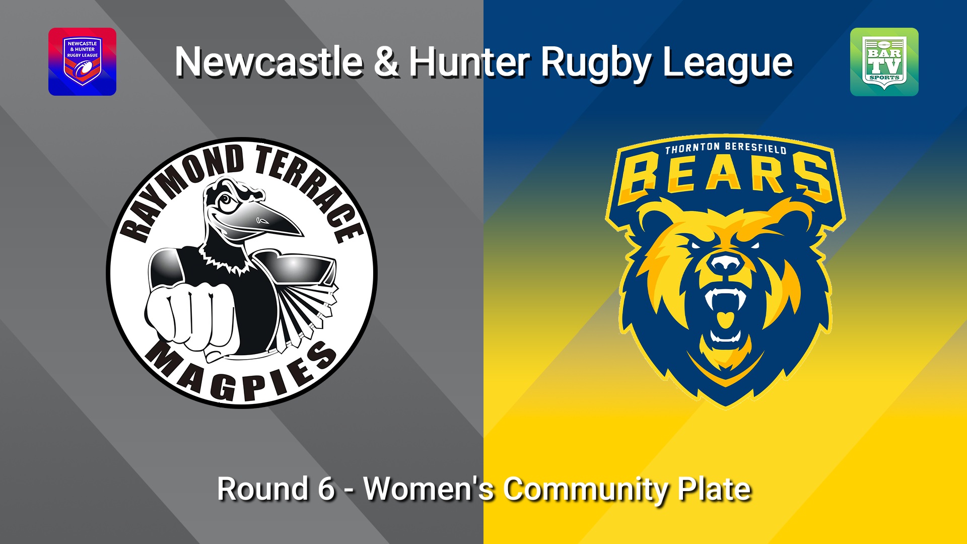 260704-video-NHRL Round 6 - Women's Community Plate - Raymond Terrace Magpies v Thornton Beresfield Bears Minigame Slate Image